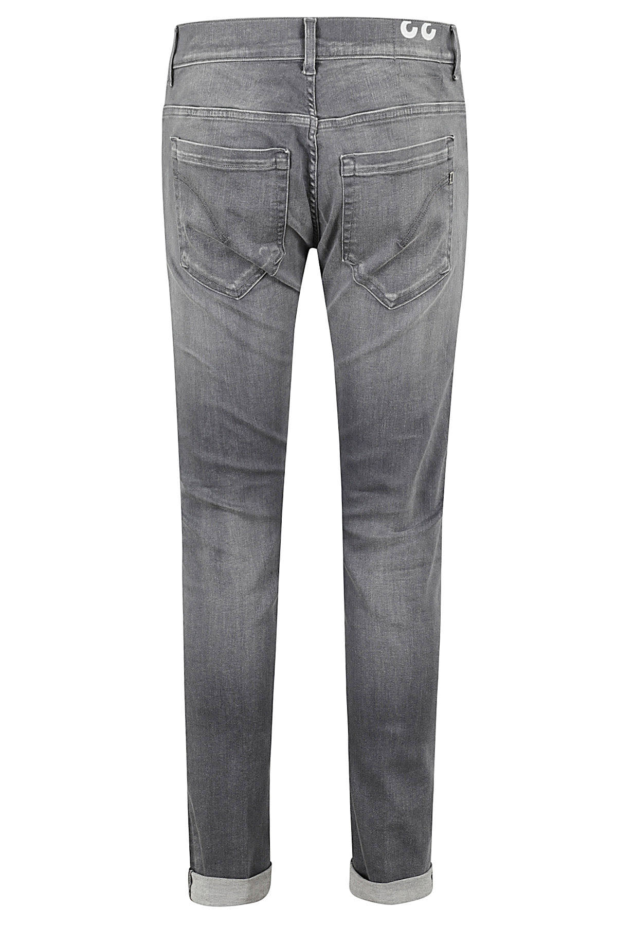 Dondup Jeans George Skinny Fit Stretch Jeans In Grigio