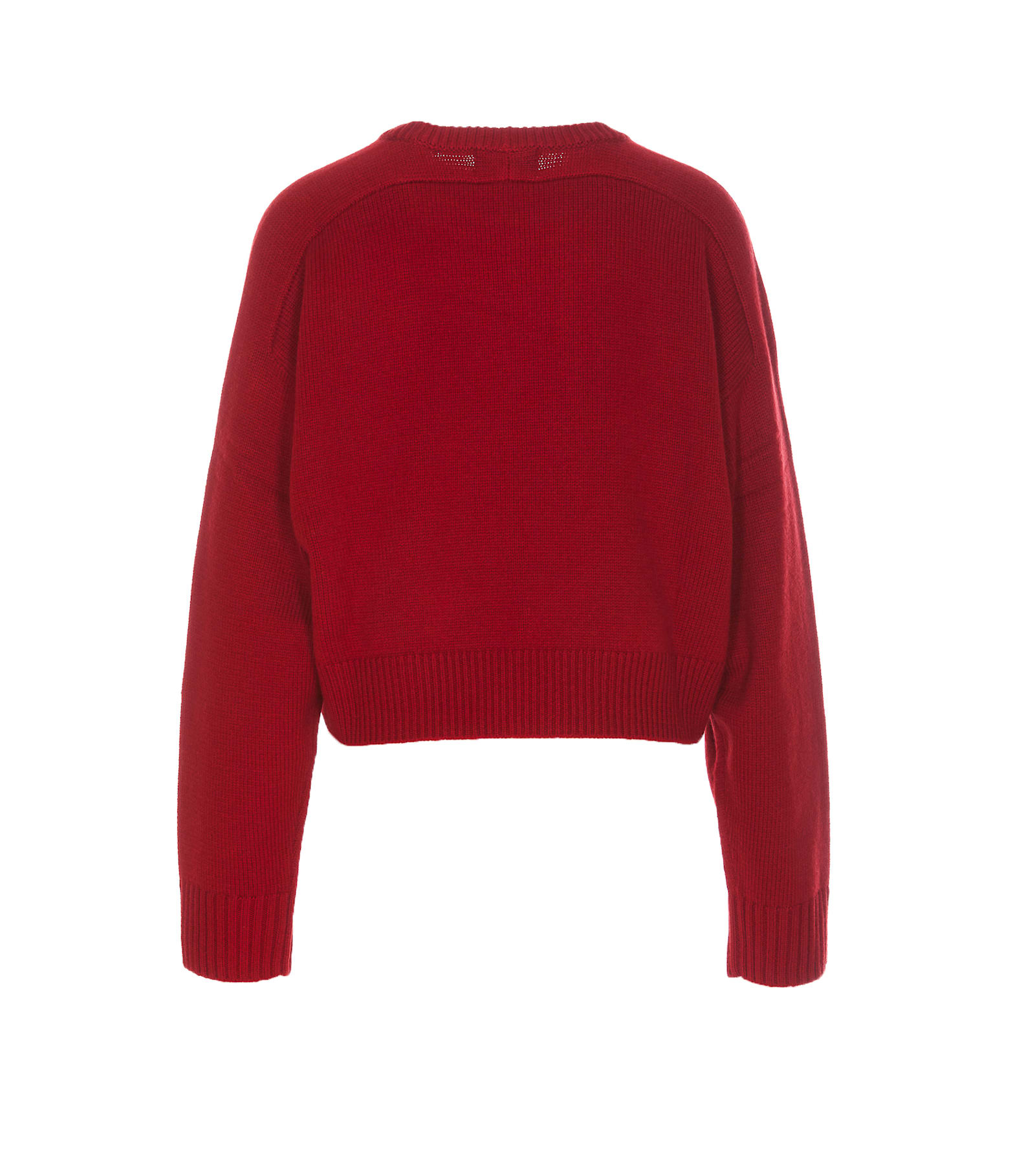 Shop Loulou Studio Bruzzi Sweater In Red