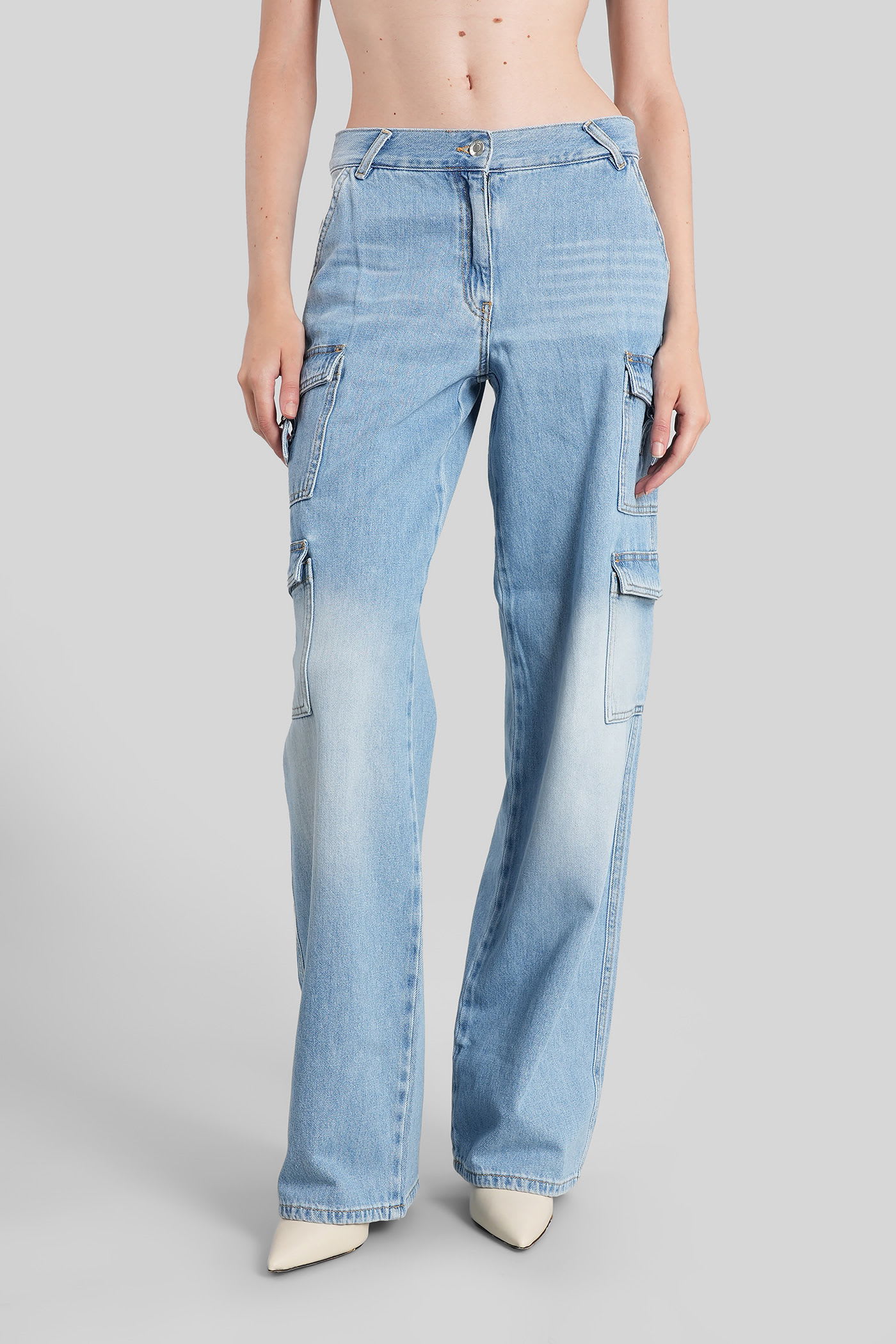 Uros Jeans In Blue Cotton
