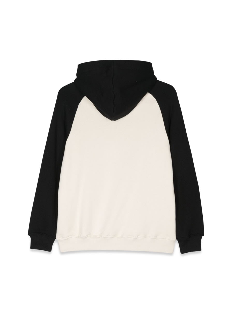 Msgm Raglan Hoodie Boy In Multicolour
