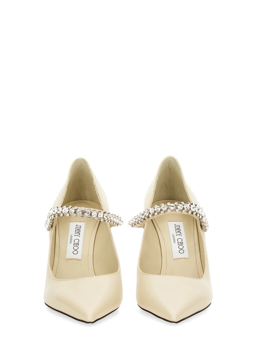 Shop Jimmy Choo Pump Bing 85 In Ivory