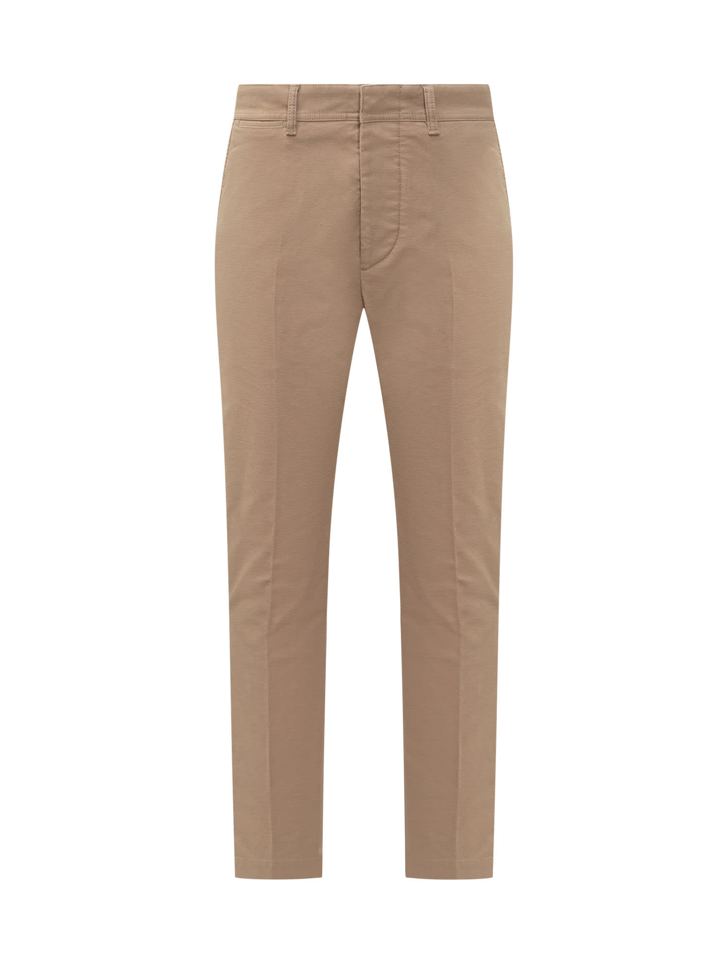 Shop Tom Ford Trousers In Sand