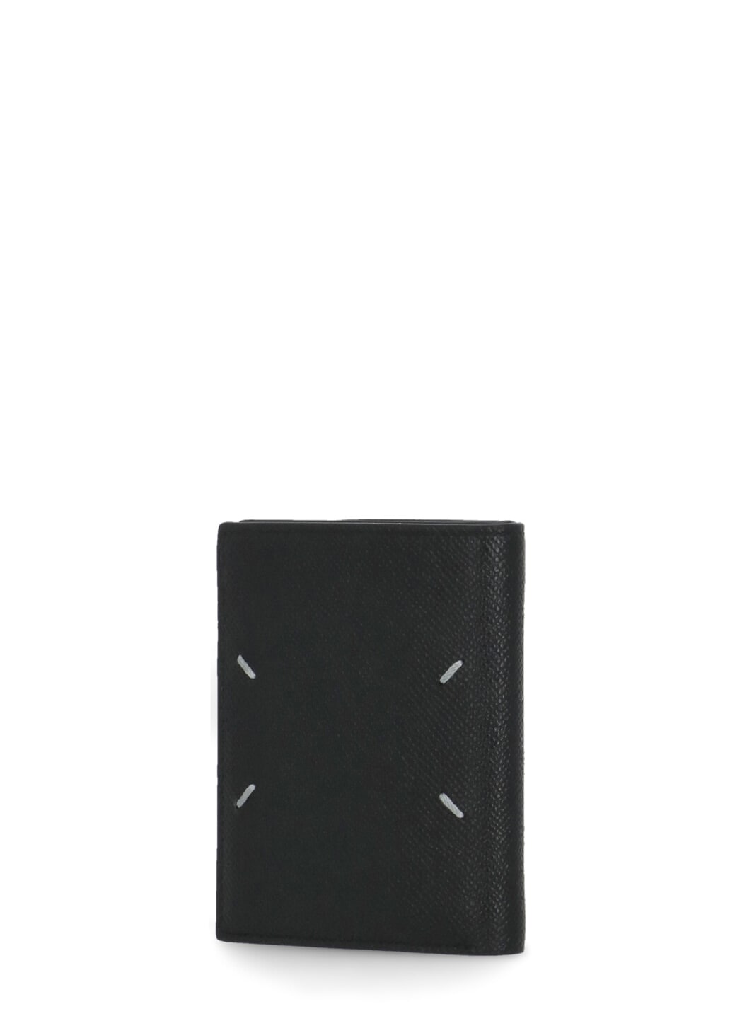 Shop Maison Margiela Four Stitches Wallet In Black