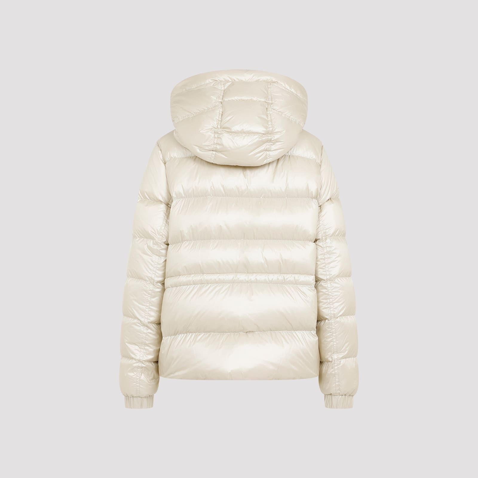 Shop Moncler Biron Jacket In Natural