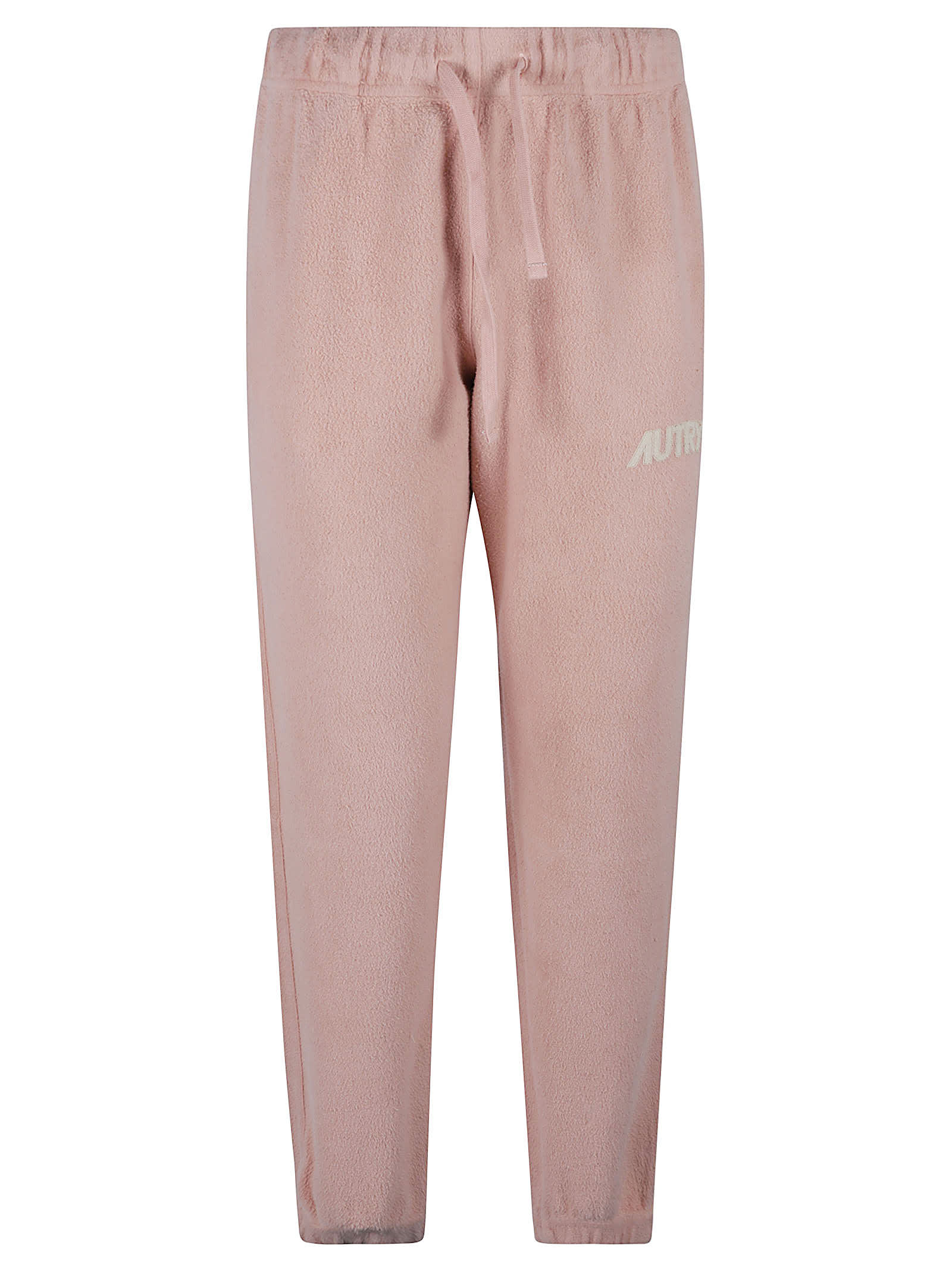 Autry Drawstring Waist Logo Track Pants In Pink
