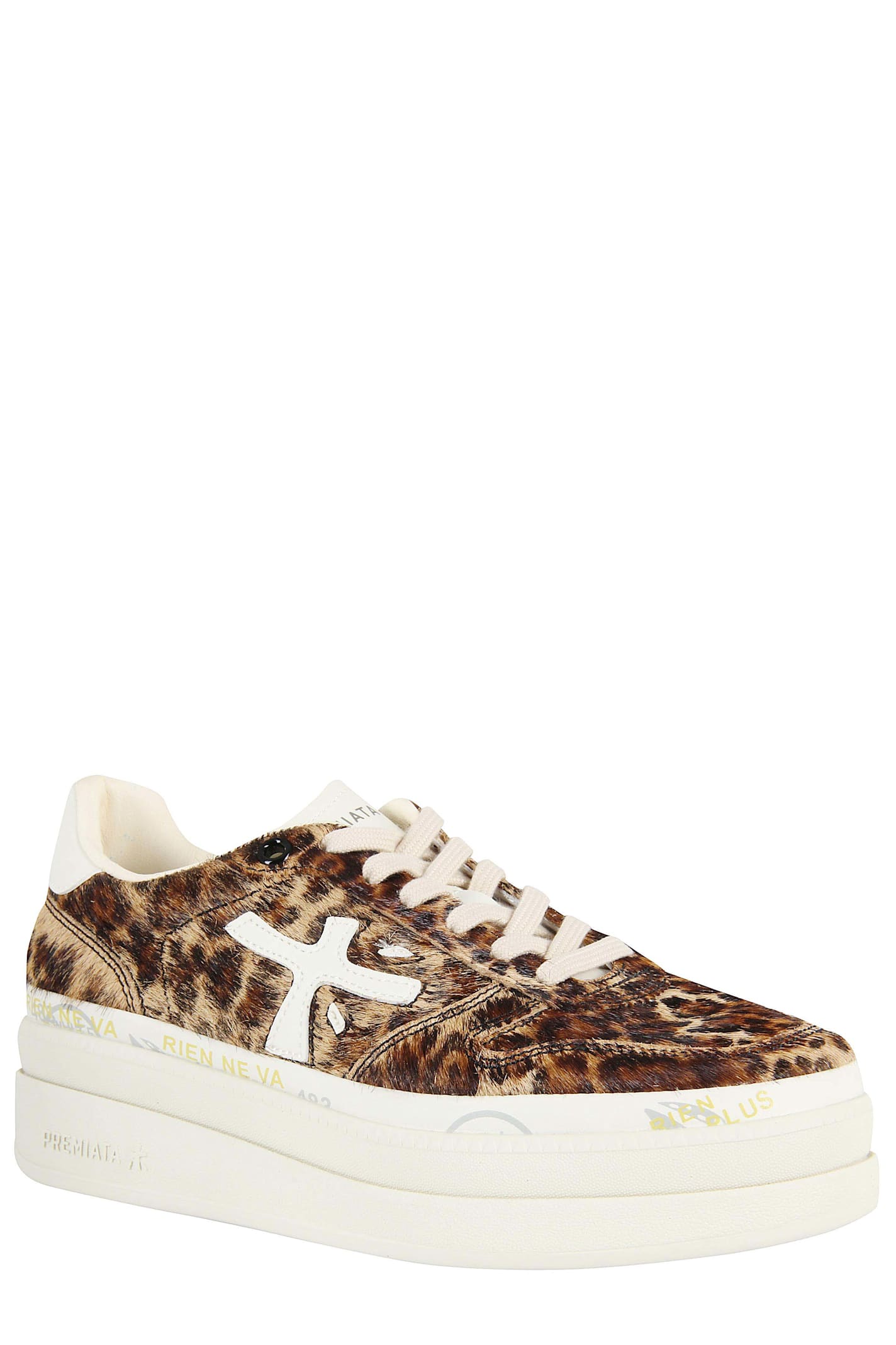 Premiata Micol 7034 Lace-up Sneakers In Brown