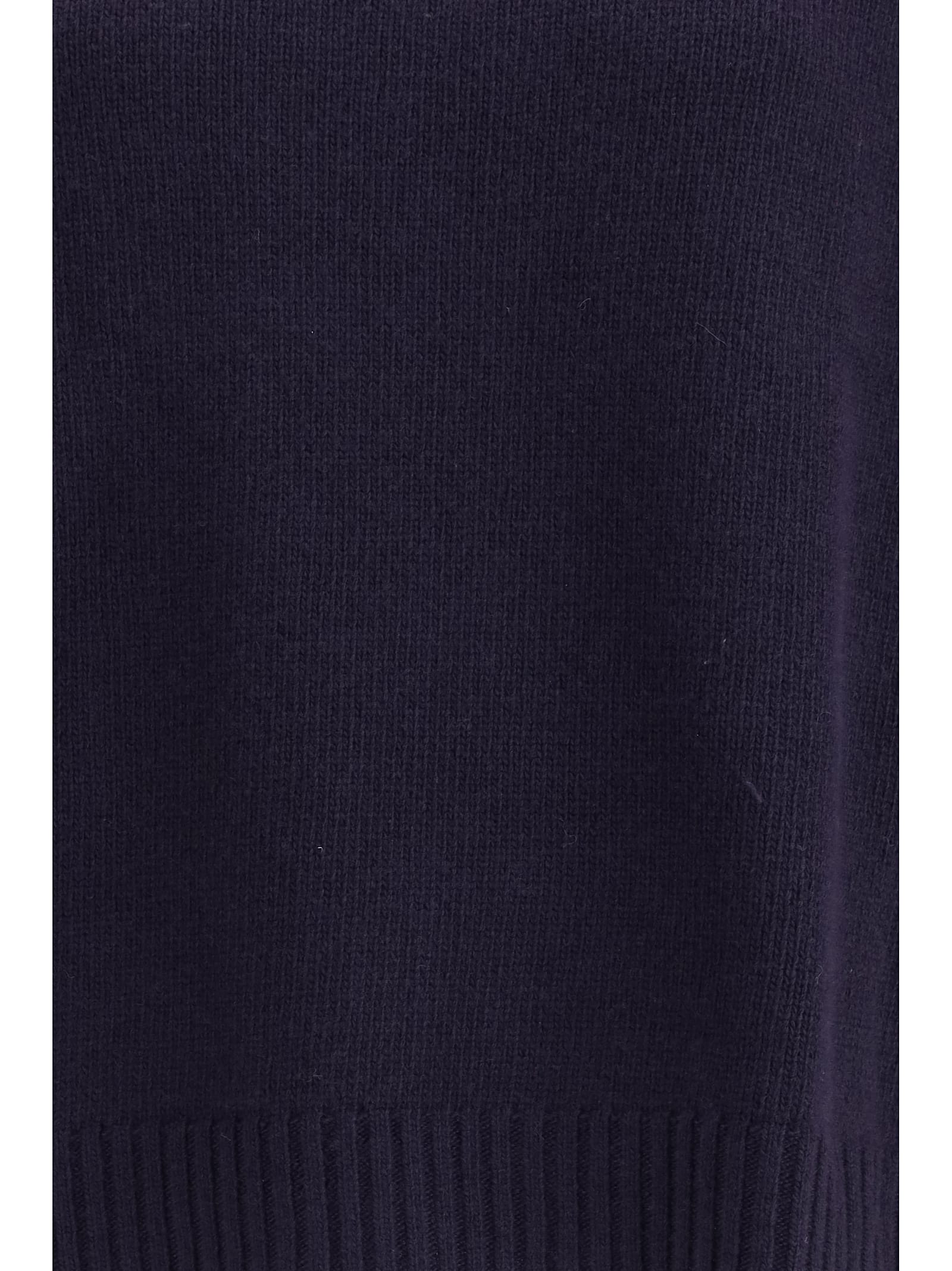 Weekend Max Mara Wool Turtleneck Sweater In Blue