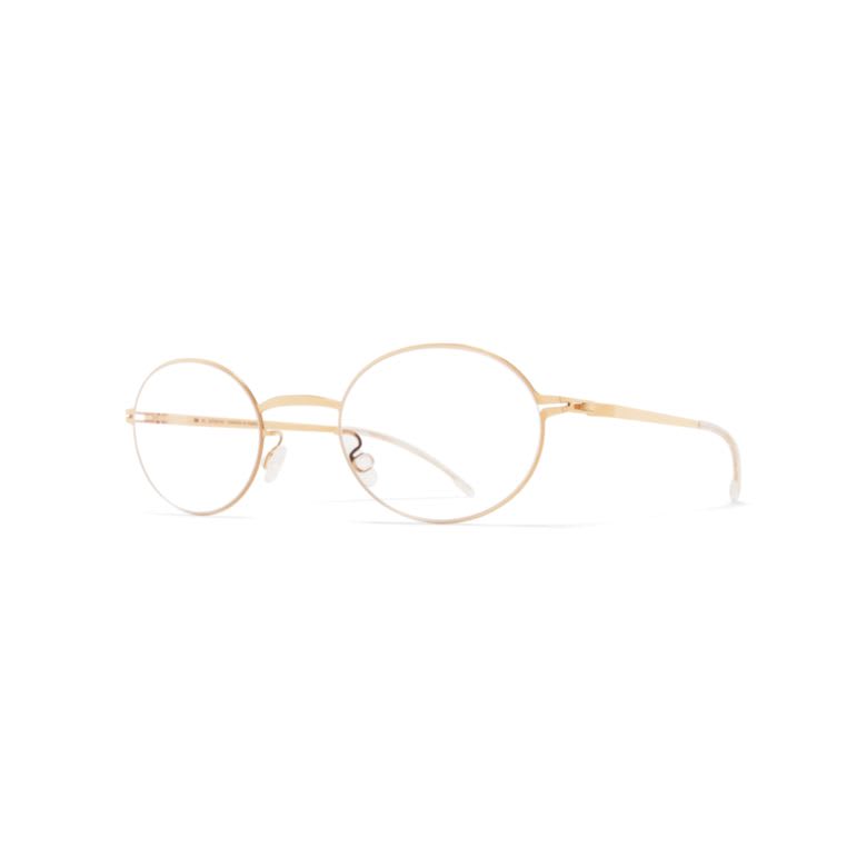 Mykita Emmi Round-frame Eyeglasses In Gold