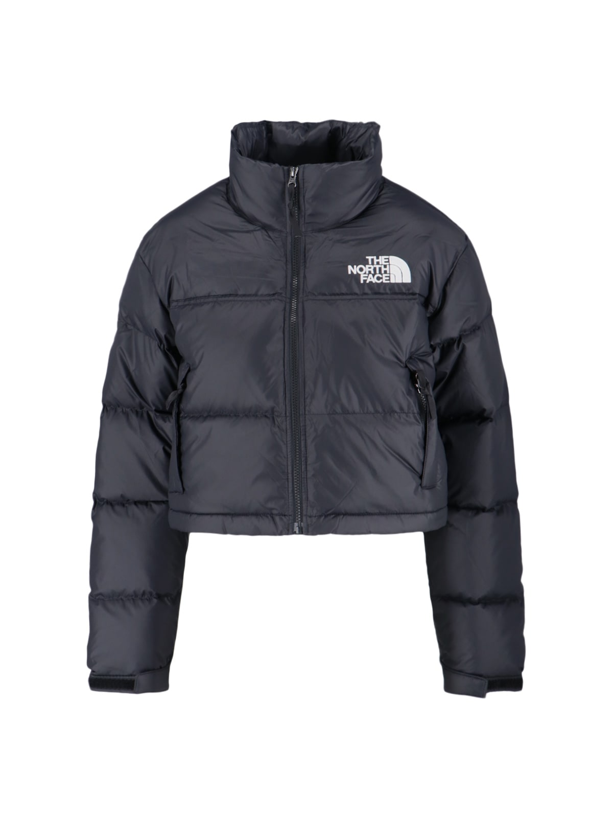 The North Face Nuptse Short Down Jacket In Black