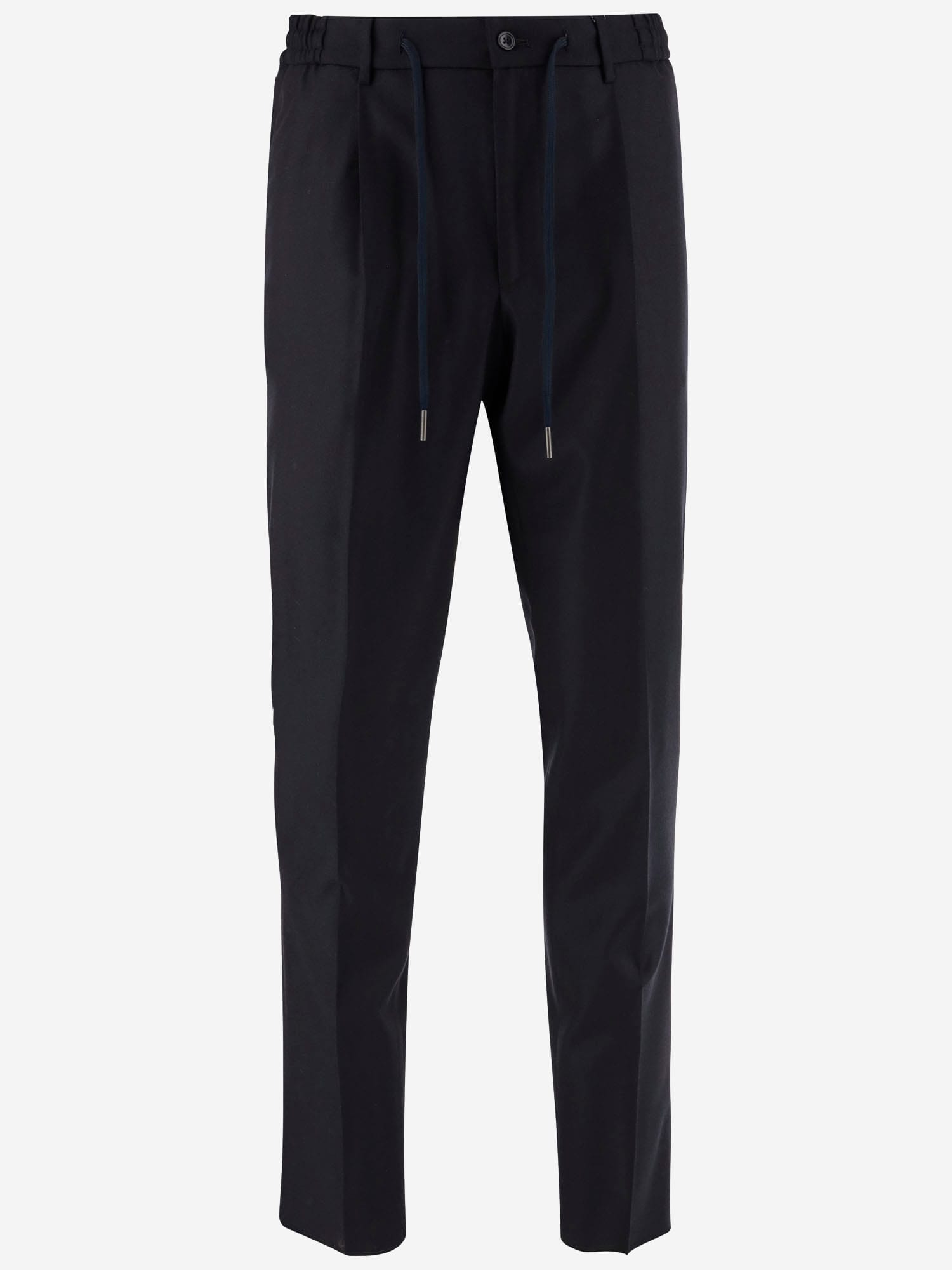 Tagliatore Drawstring-waist Trousers In Blue