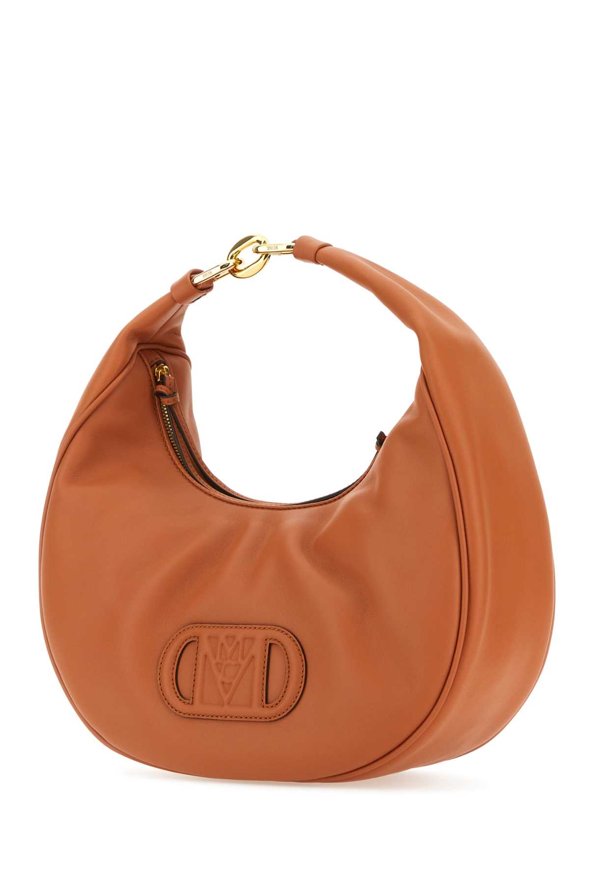 Mcm Caramel Nappa Leather Mode Travia Handbag In Co