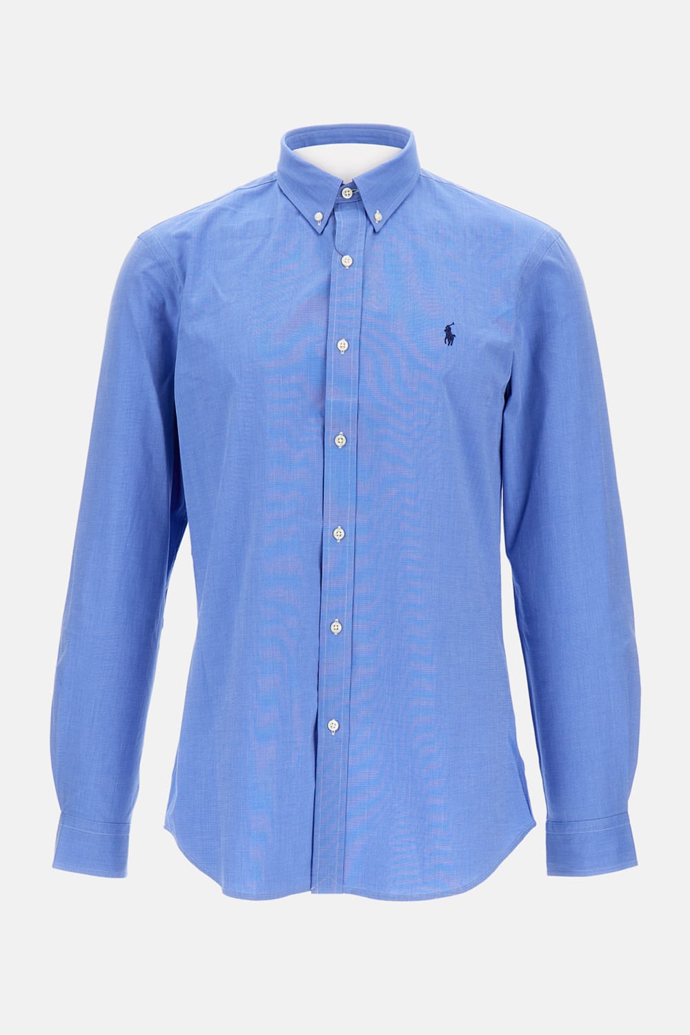 Polo Ralph Lauren Custom-fit Linen Shirt In Blue