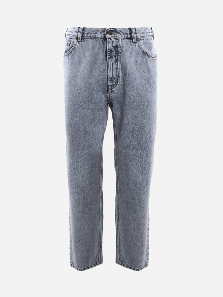 Saint Laurent Cropped Jeans Made Of Denim