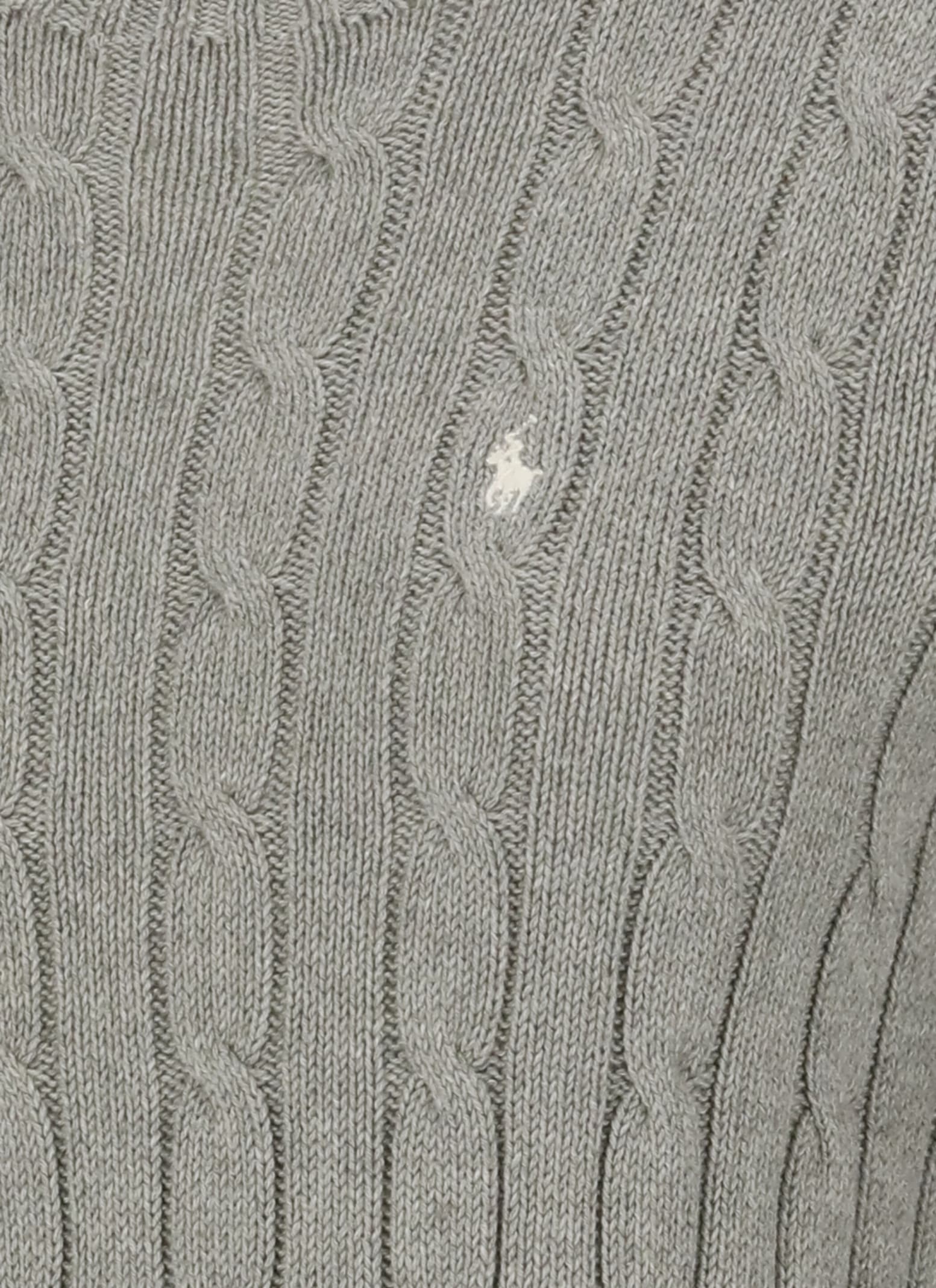 Shop Polo Ralph Lauren Cotton Sweater In Grey