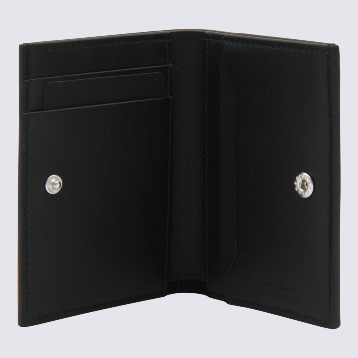 Montblanc Meisterstuck 6 Card Compact Wallet In Black