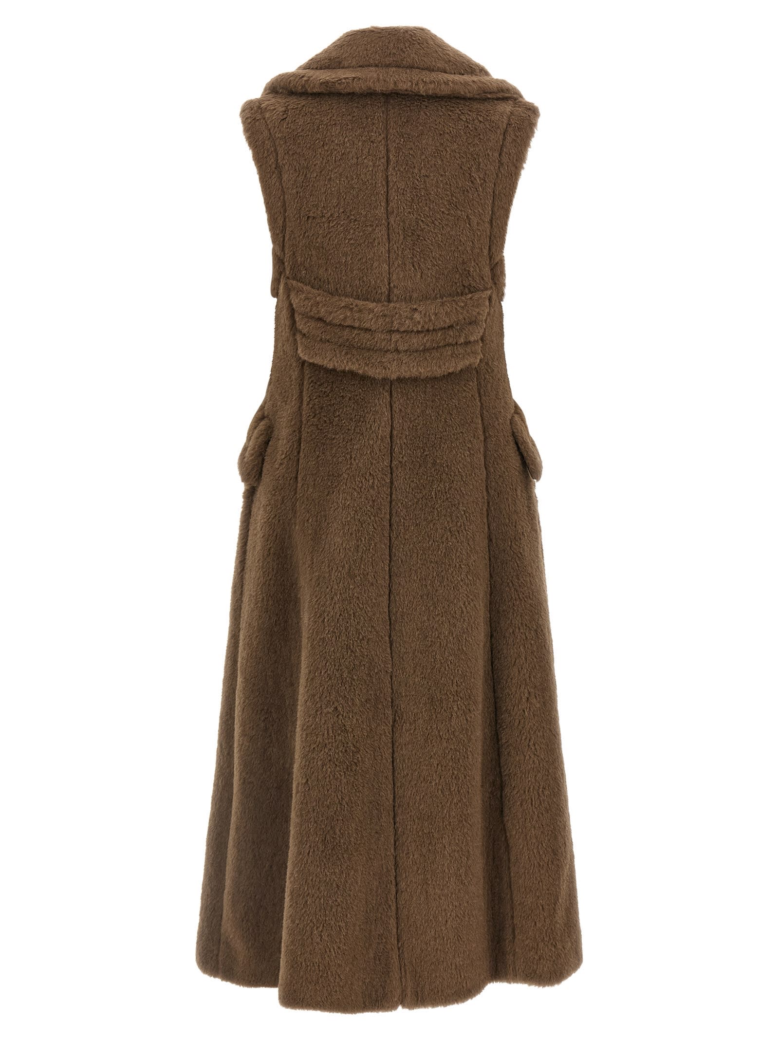 Max Mara Boario1234 Coat In Brown
