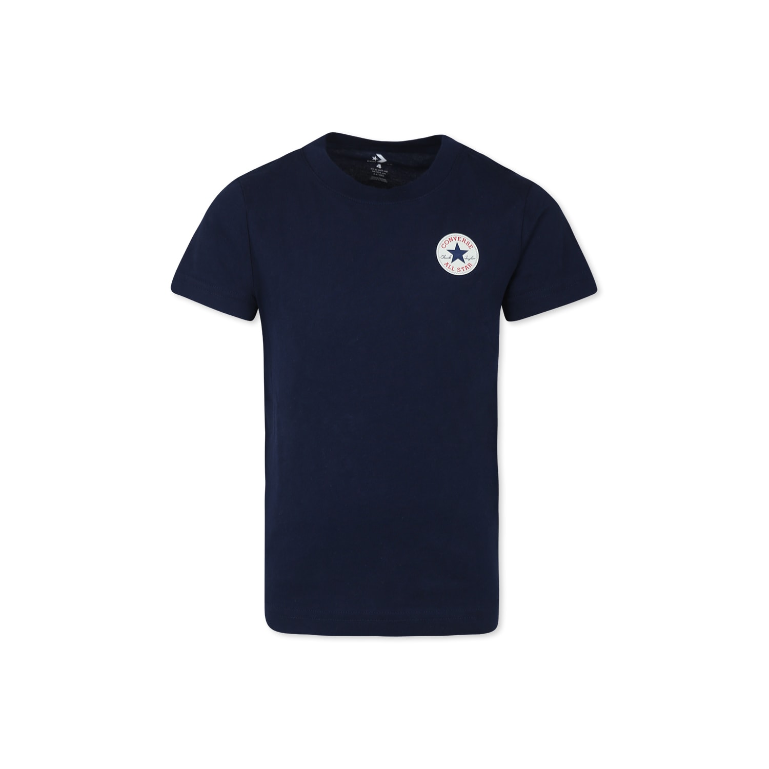Shop Converse Blue T-shirt For Kids With Logo