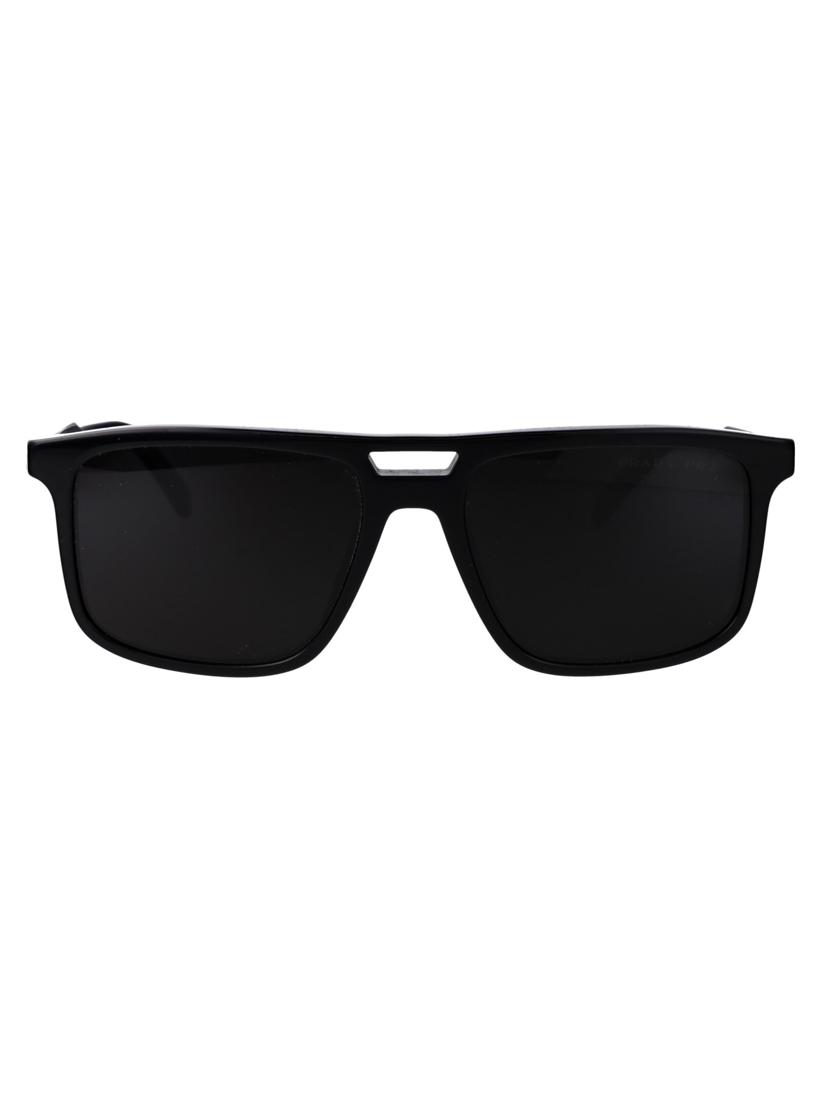 Shop Prada 0pr A22s Sunglasses In 16k30h Black