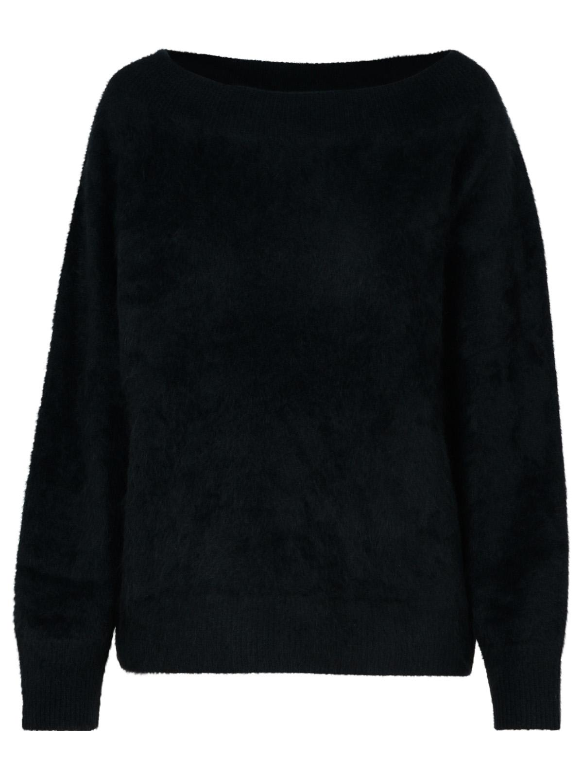 kamila Black Cashmere Sweater