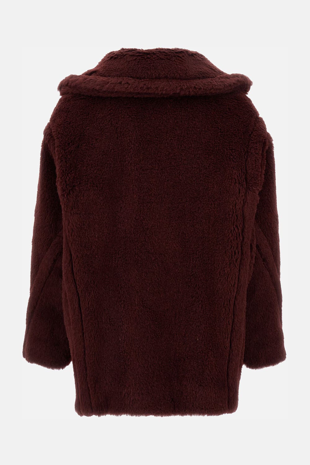 Max Mara Cherry Tedgirl Teddy Bear Icon Coat Coat In Brown