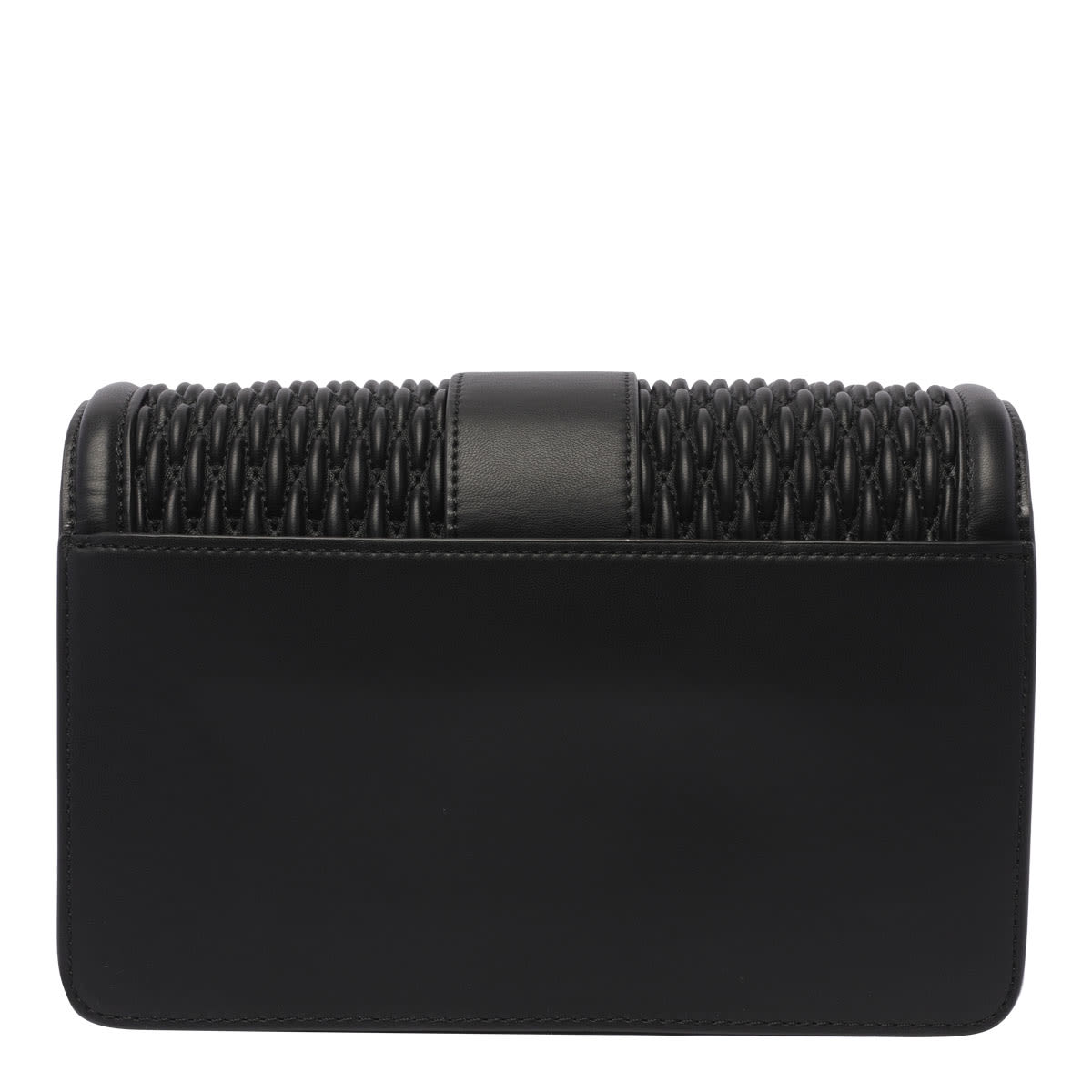 Versace Jeans Couture Drew Baroque Crossbody Bag In Black