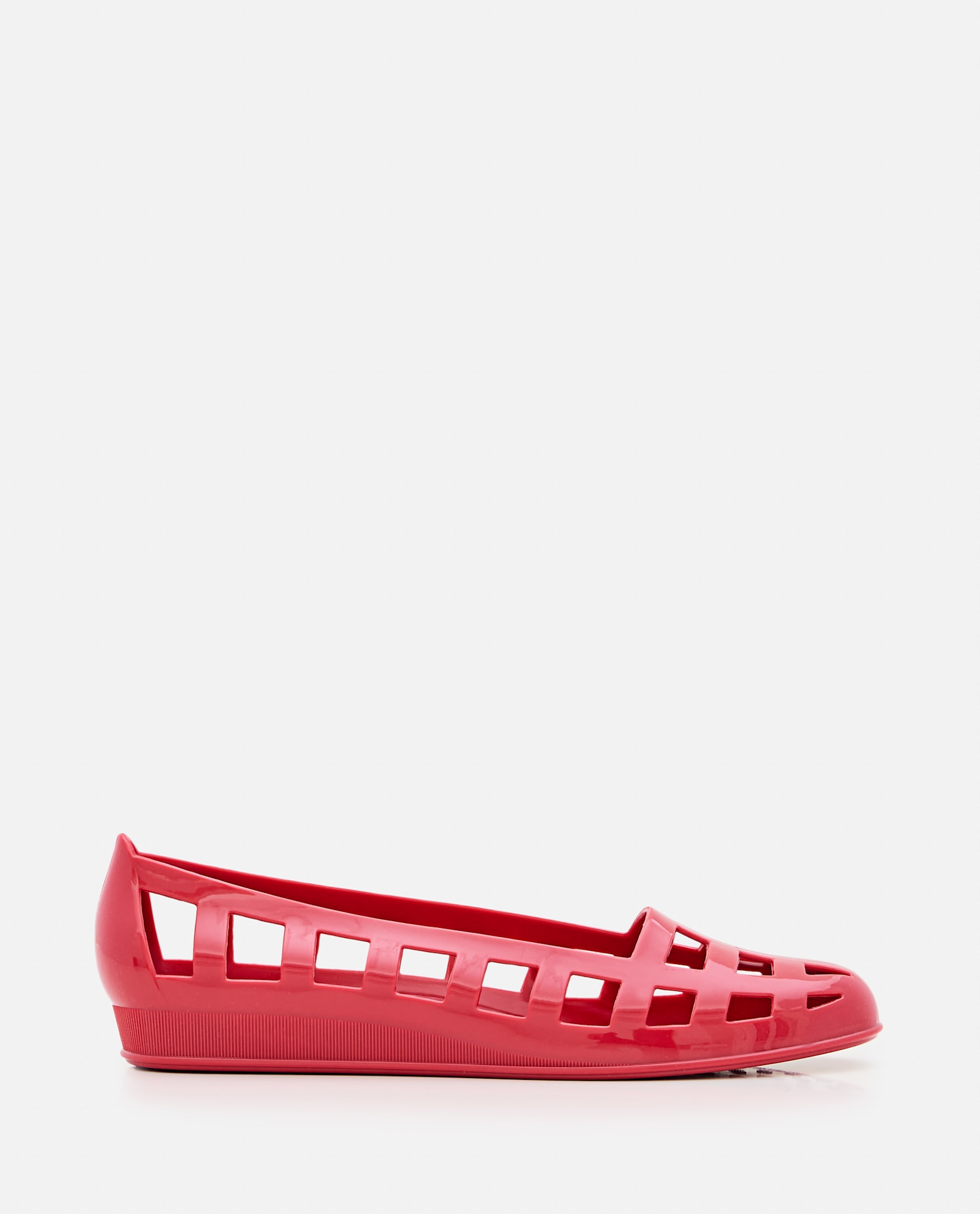 Ancient Greek Sandals Elli Jelly Ballerina Shoes In Red