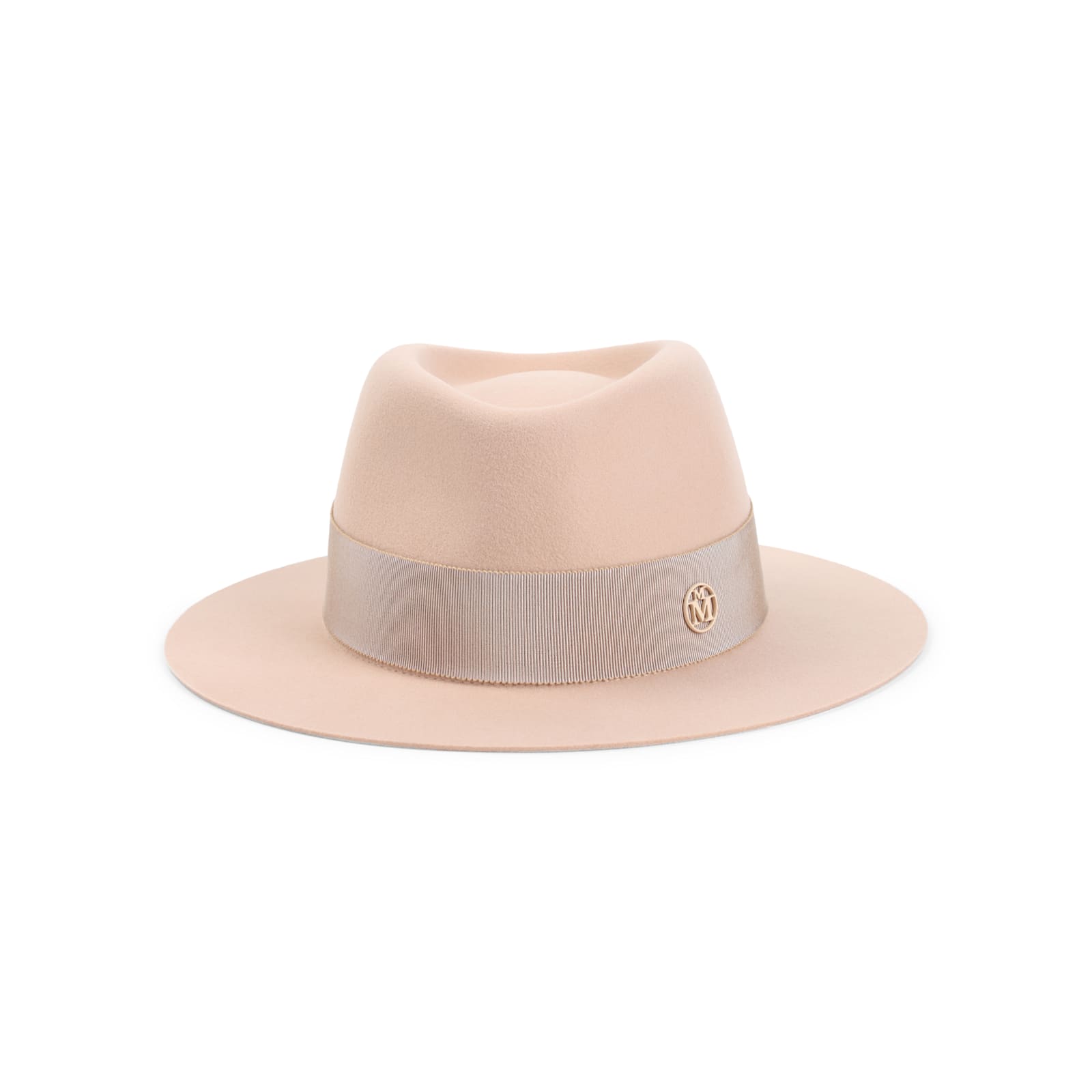 Shop Maison Michel Andre Hat In Bunker Beige