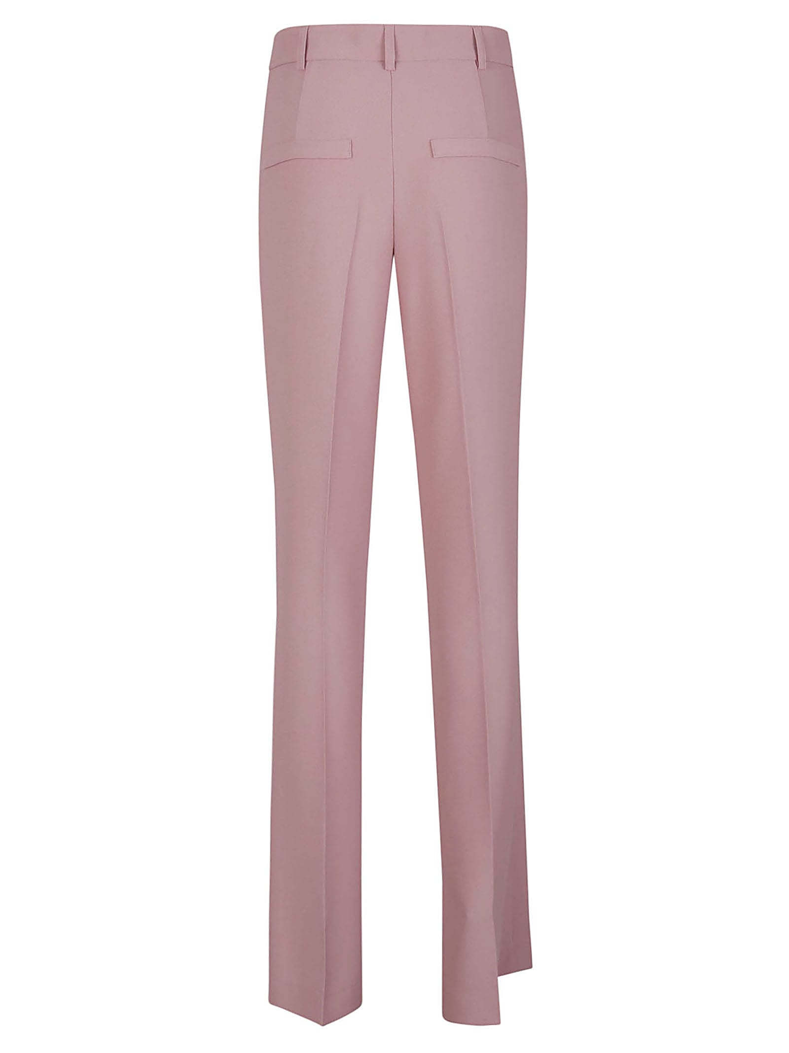 Shop Hebe Studio Trousers Pink In Powder
