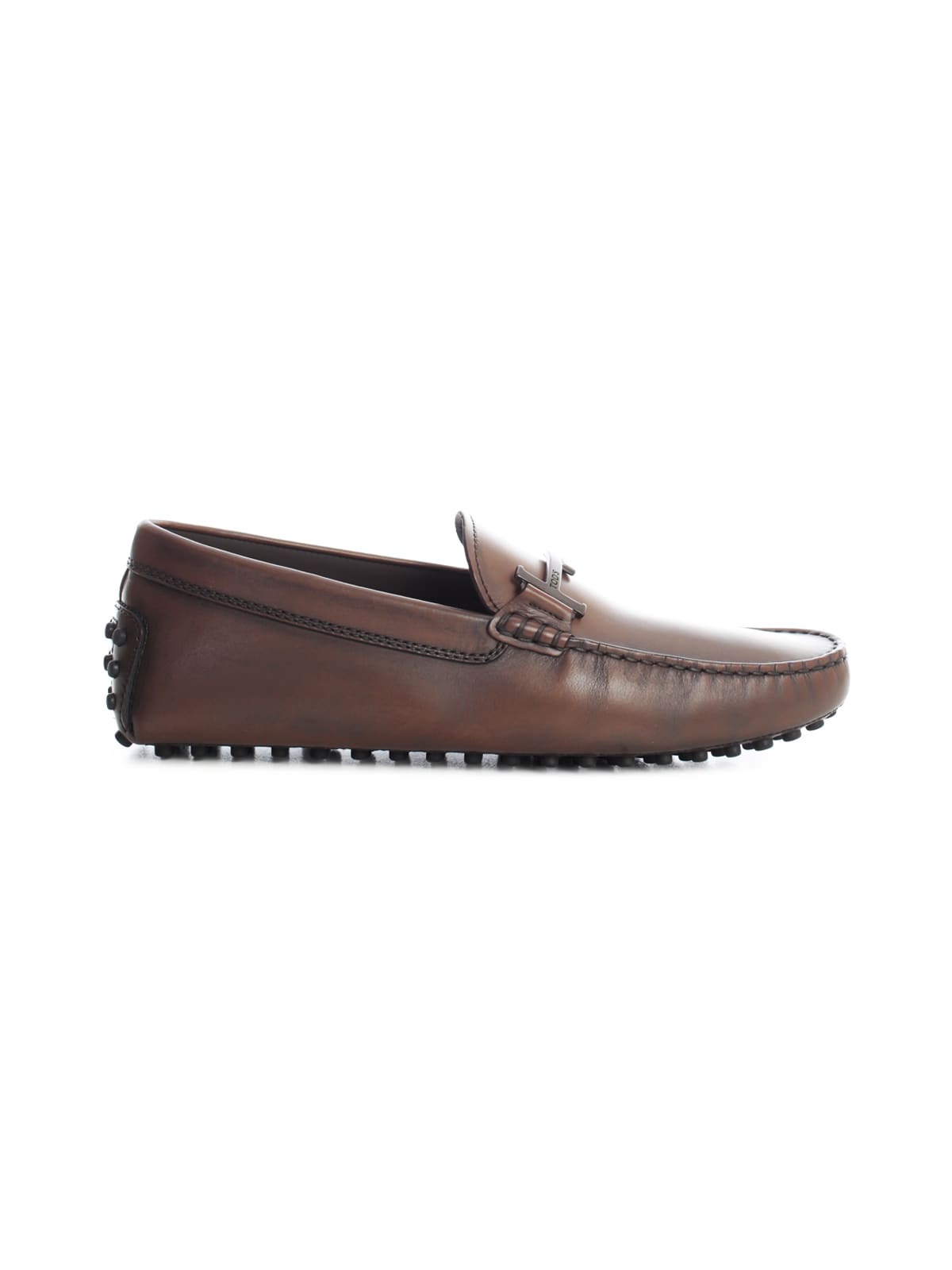 Tods Double T Flat Loafers