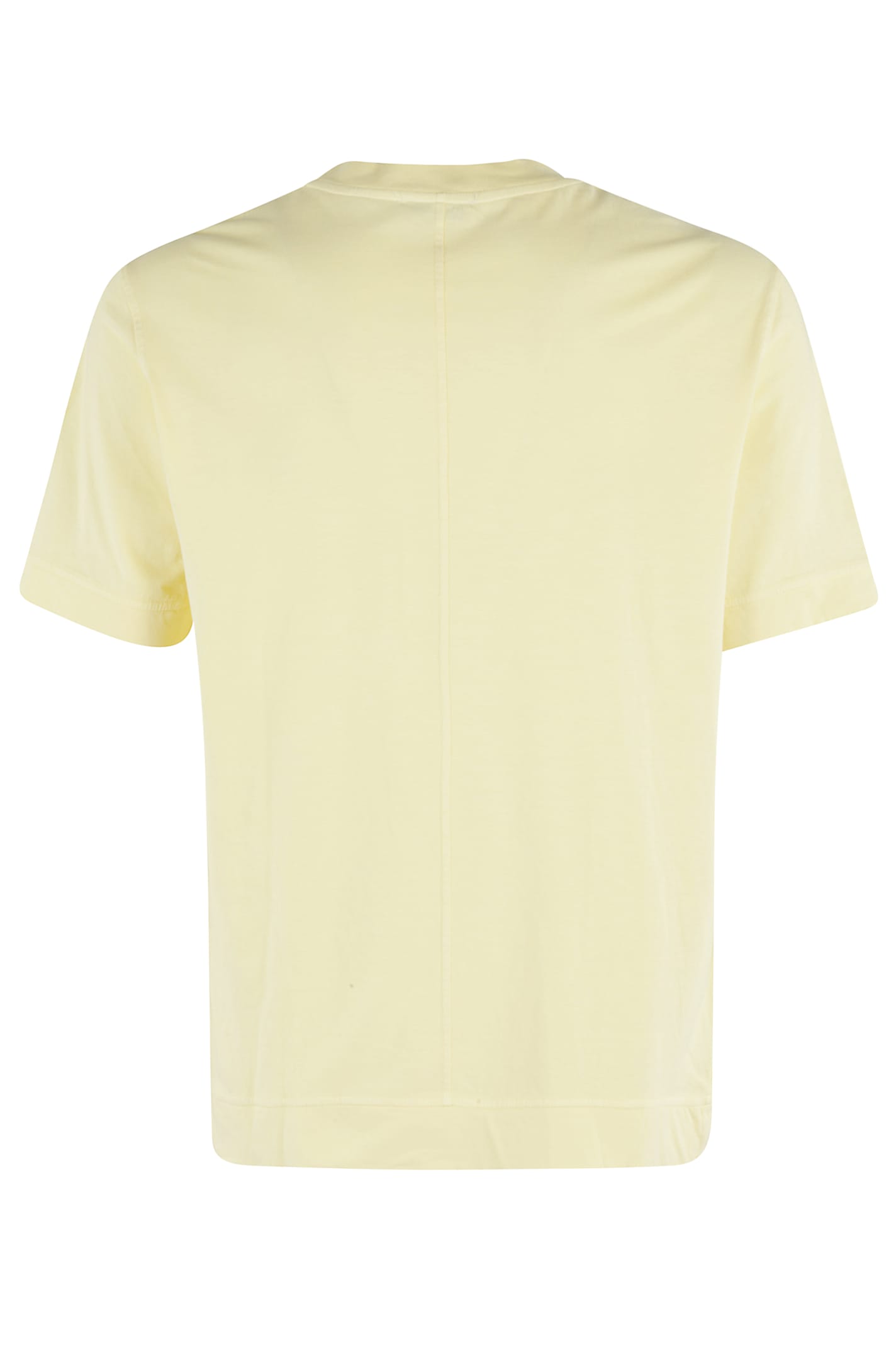 Paolo Pecora Tshirt Jersey In Giallo Chiaro