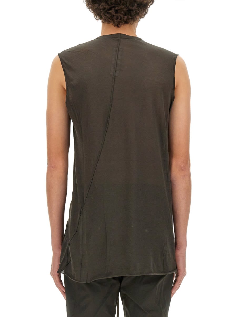 Shop Rick Owens Cotton Tops. In Brown