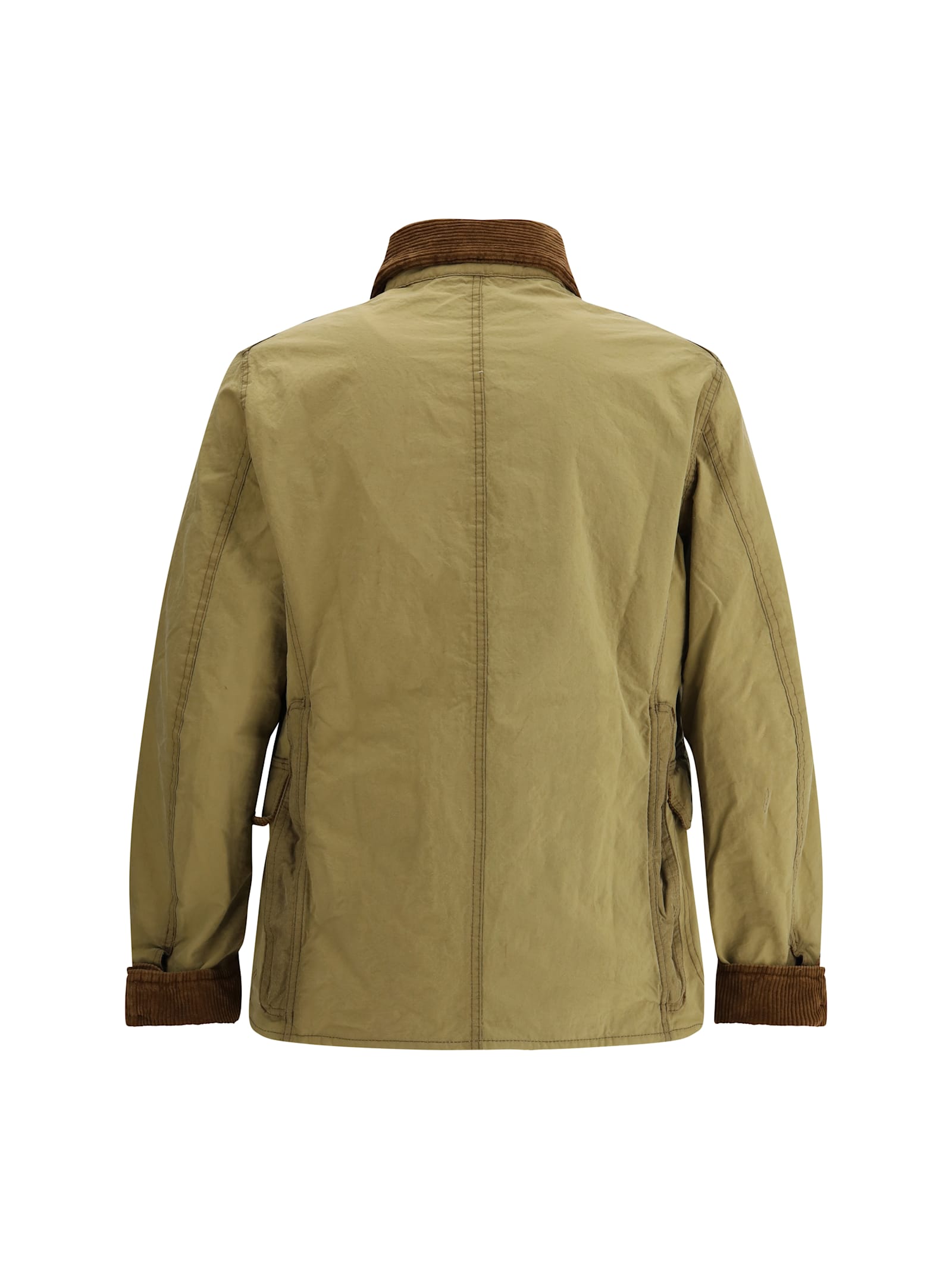 Shop Barbour Workwear Jacket In Sand