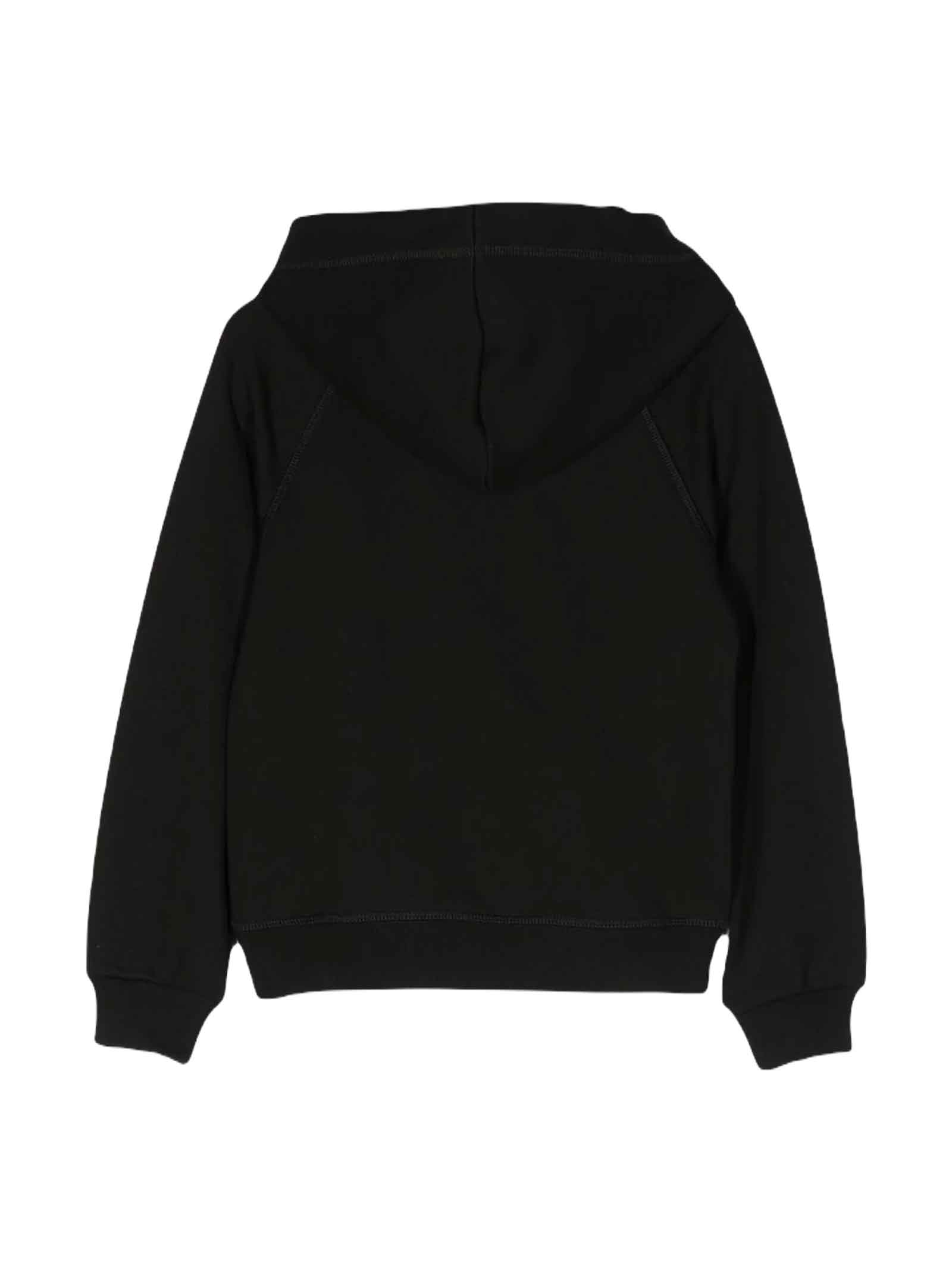 Shop Dsquared2 Black Sweatshirt Unisex In Nero