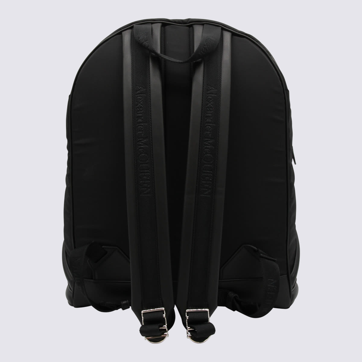 Alexander Mcqueen Black Nylon Harness Backpack