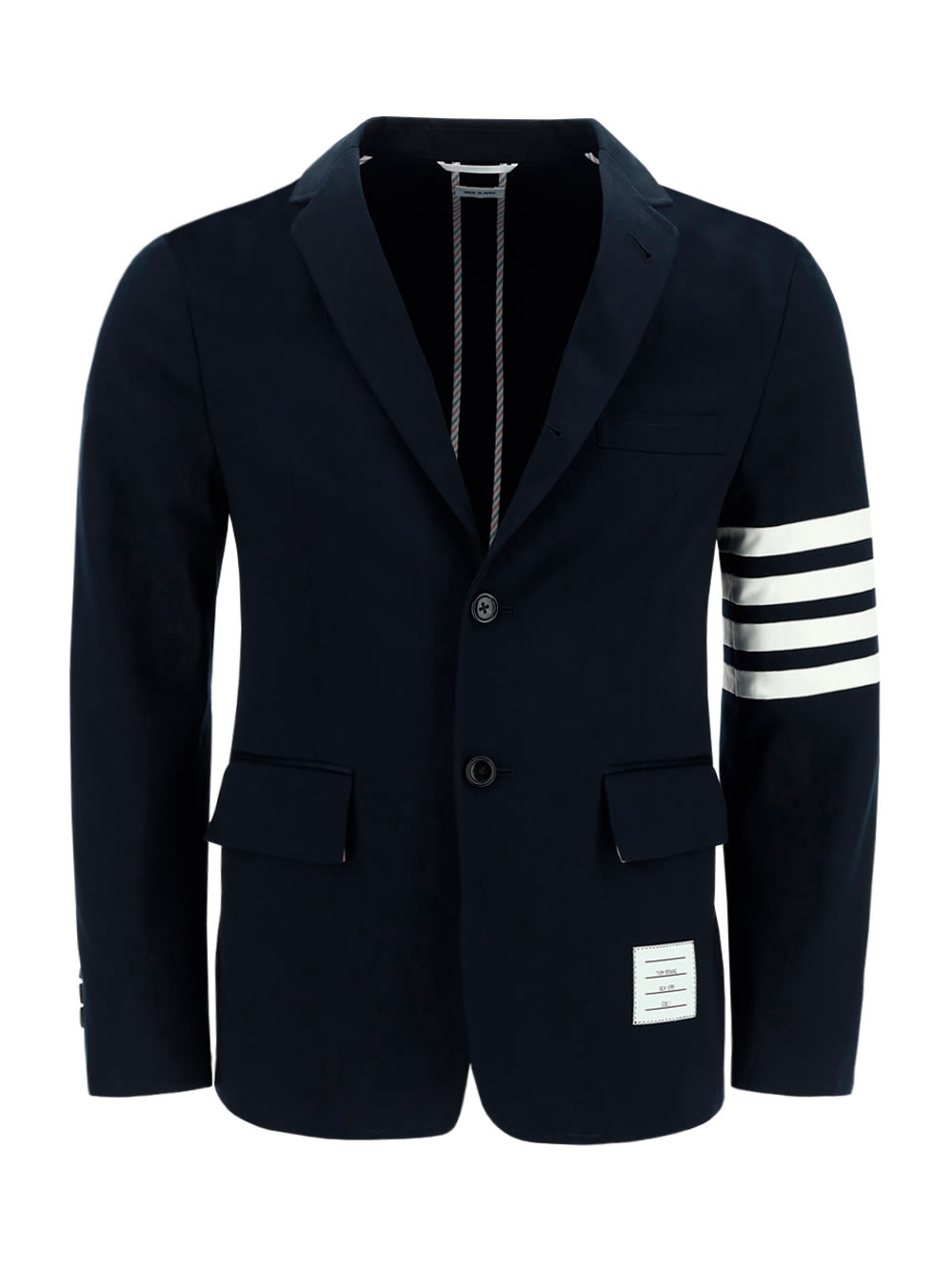 Thom Browne Deconstructed Classic Sports Jacket In Navy