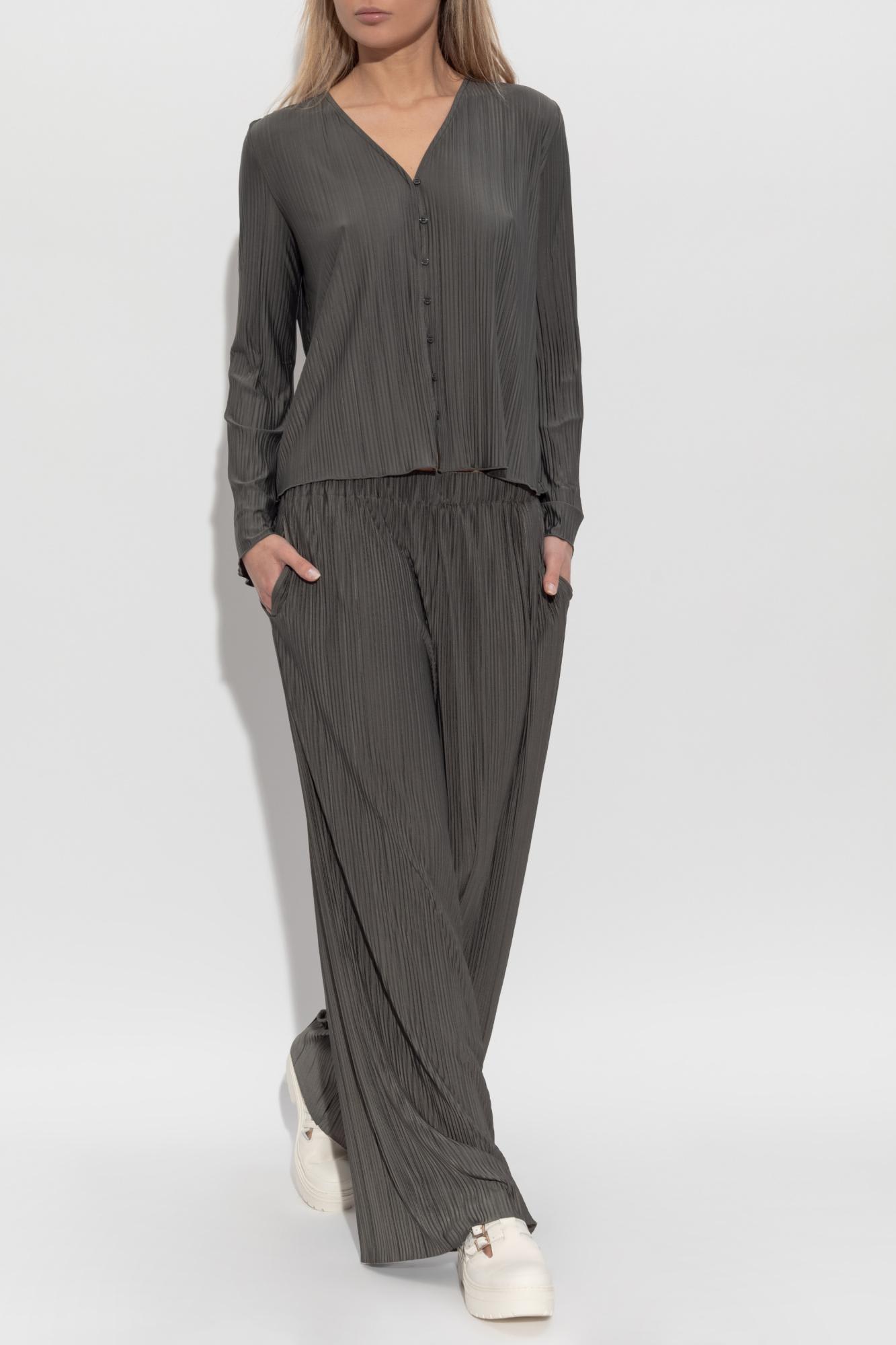 Samsøe &amp; Samsøe Samsøe Samsøe Pleated Pants Uma In Gray