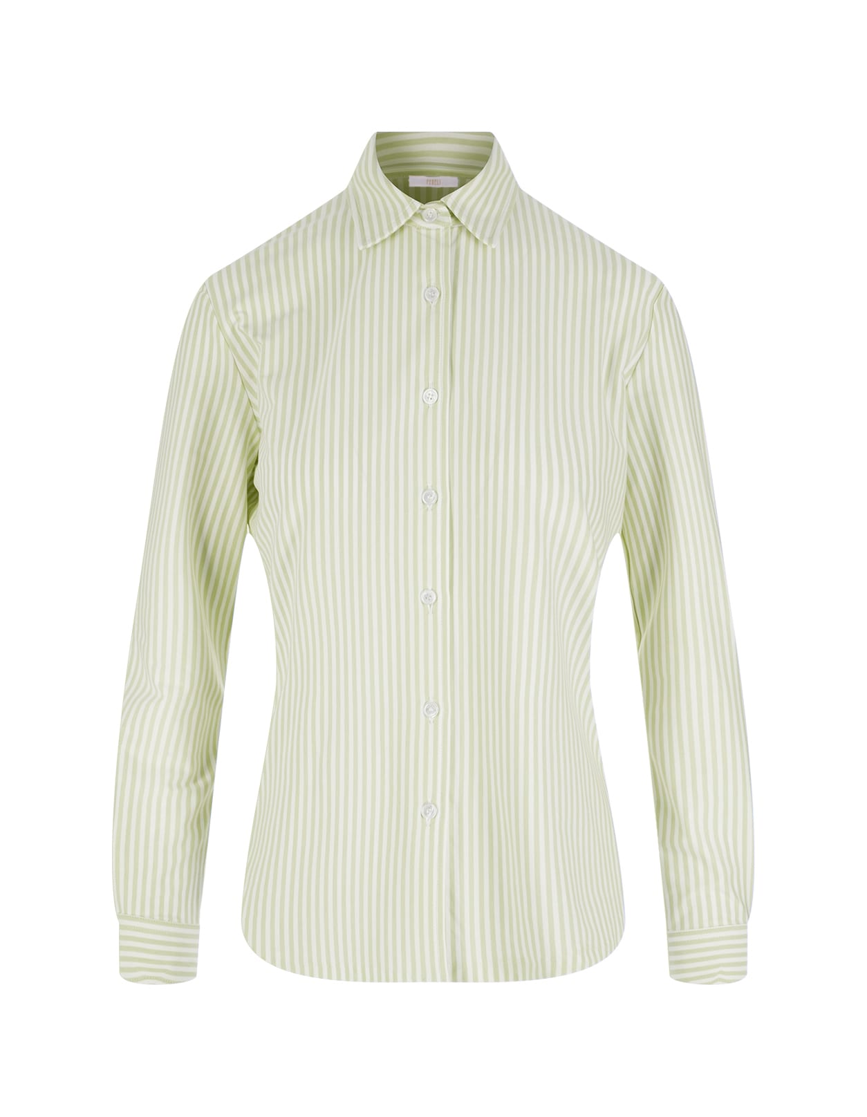 Fedeli Green Striped Pepe Ml. Tecno Jersey Shirt
