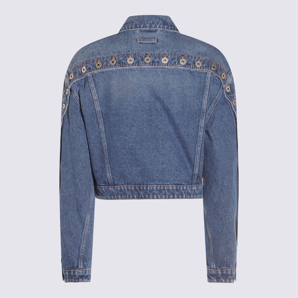 Jean Paul Gaultier Casual Jacket Collared Long Sleeves Chest Pockets In Blue