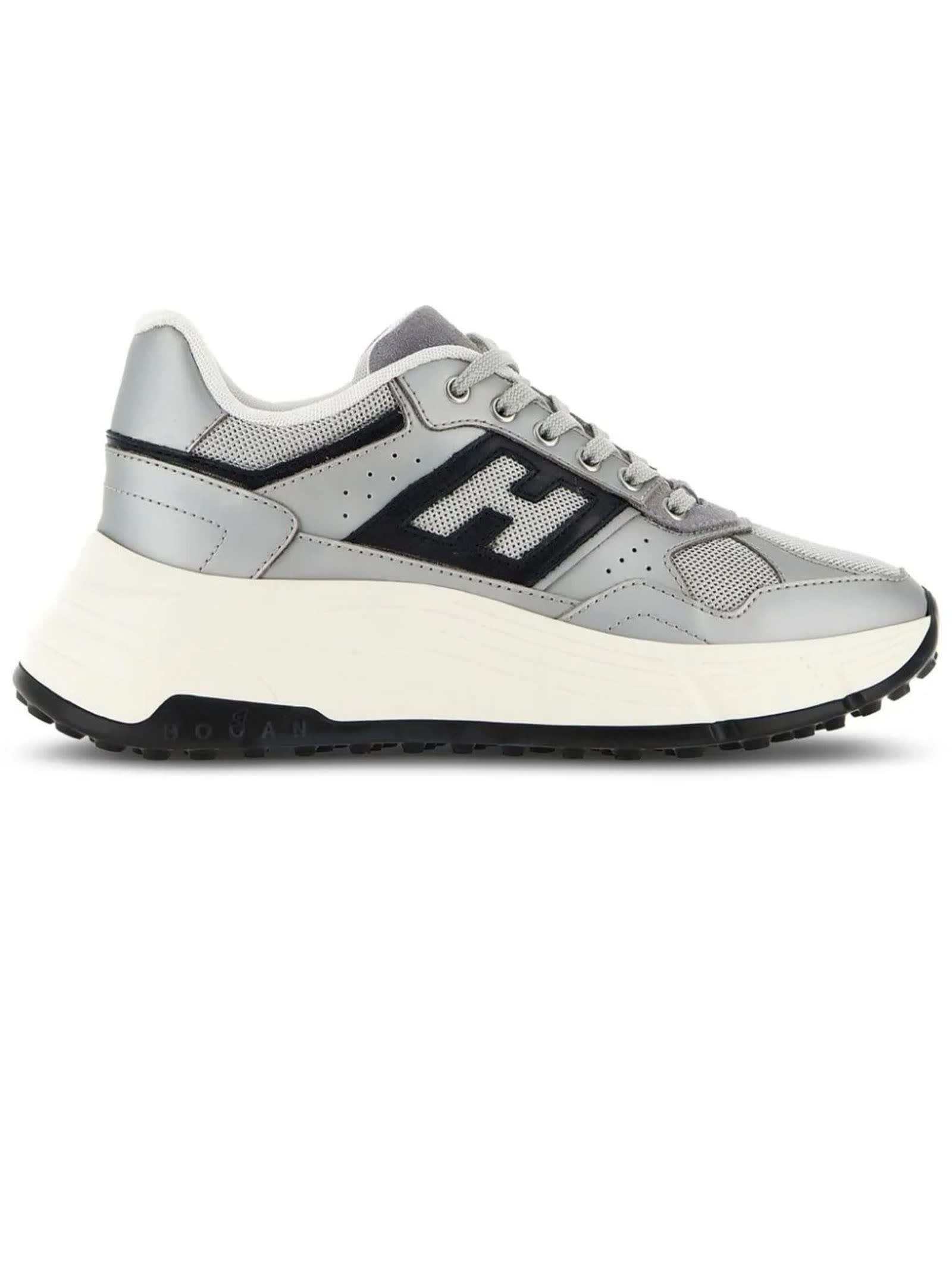 Shop Hogan Sneakers Grey