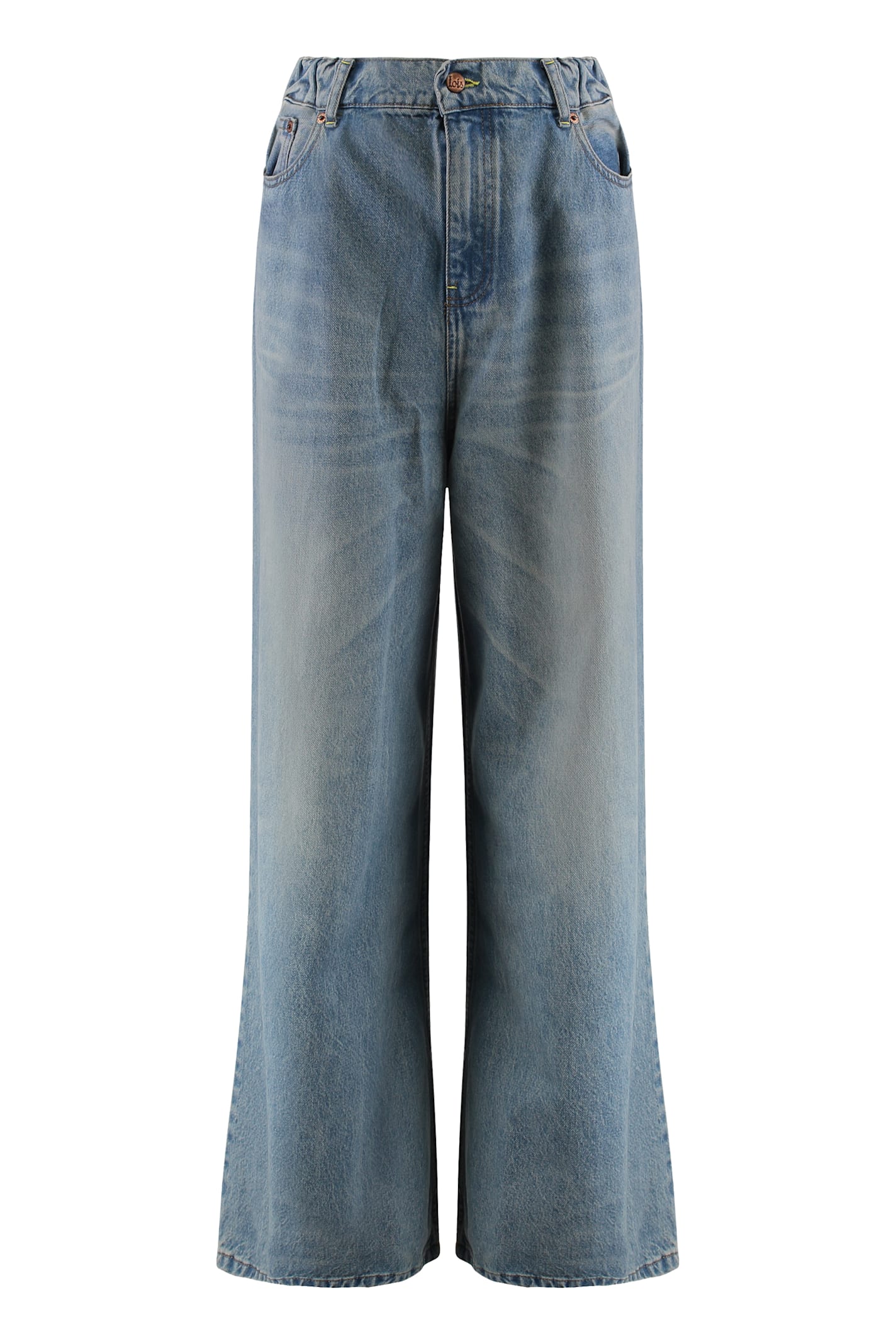 Lois Vintage Dirty Wide-leg Jeans