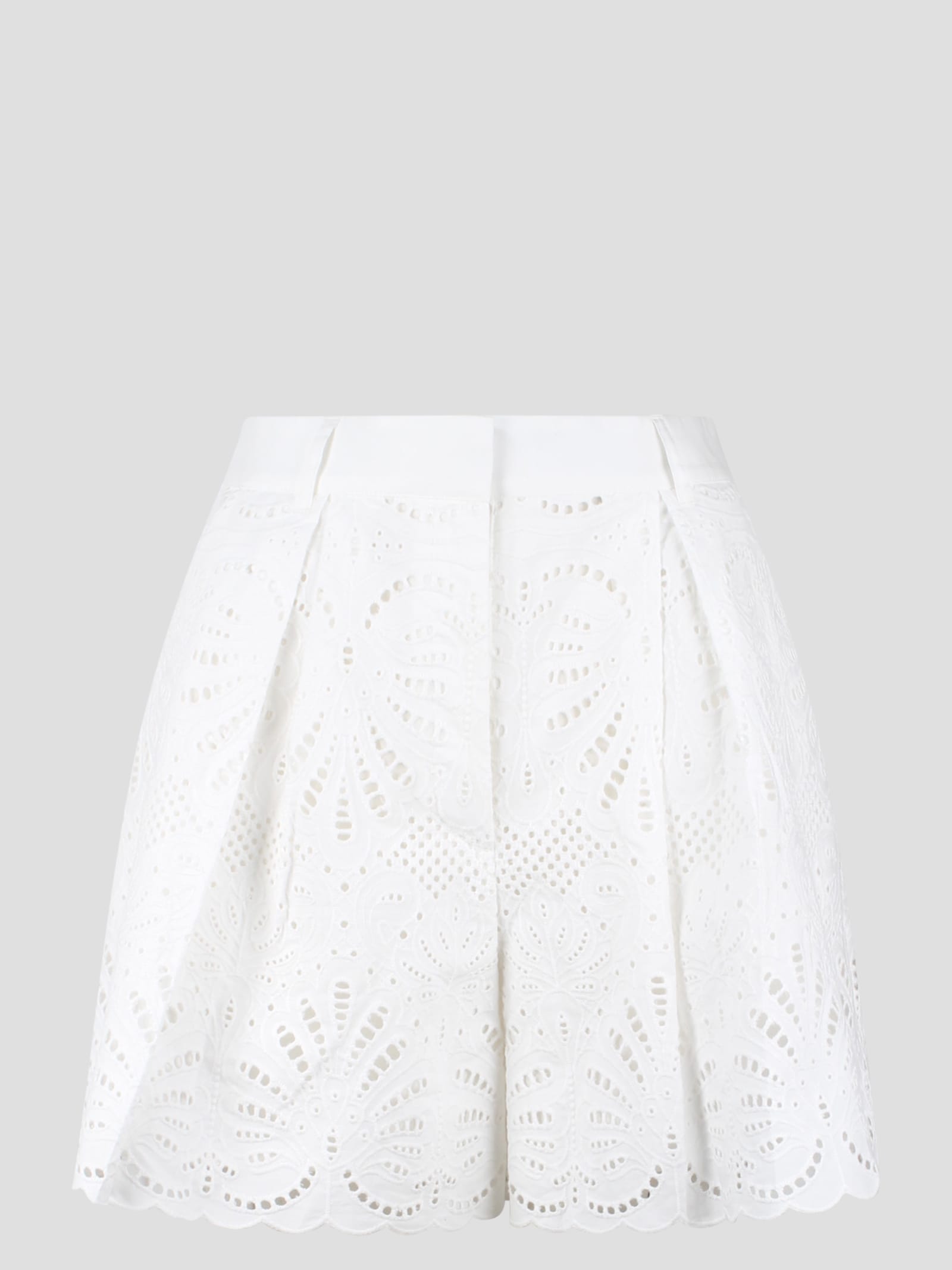 Cotton Embroidery Shorts