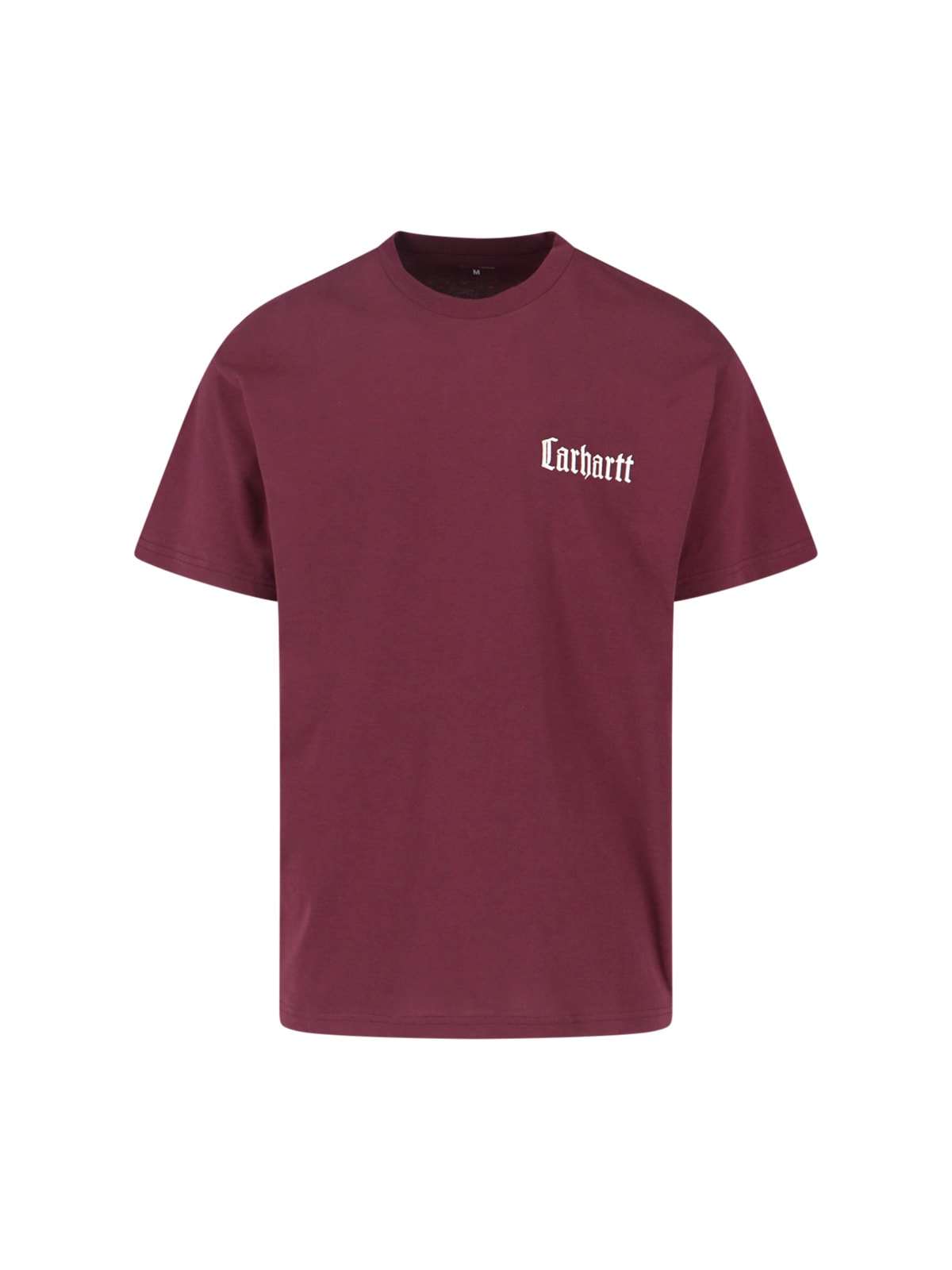 Carhartt 's/s Schooling' T-shirt In Burgundy