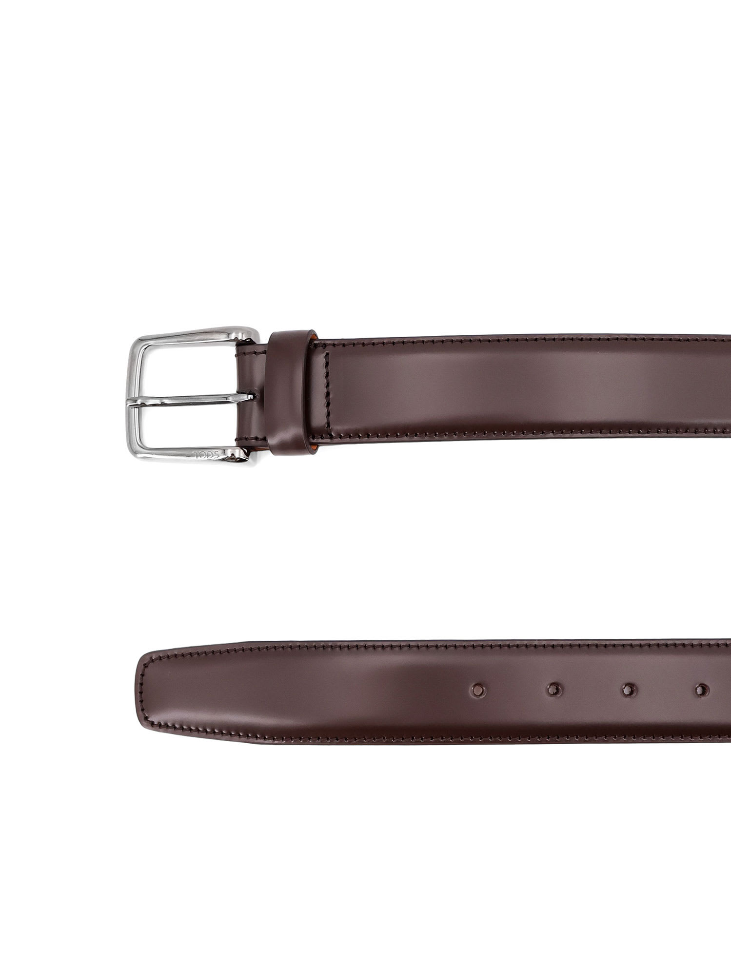 Shop Tod's New Basic Belt In Brown