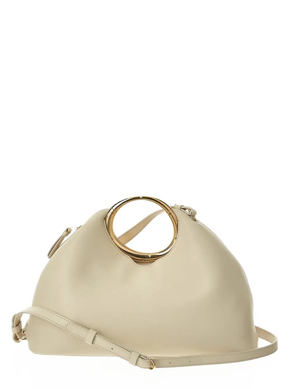 Shop Jacquemus Le Calino Bag In Cream