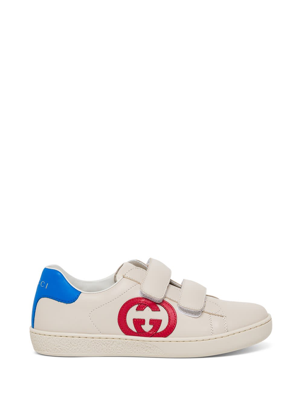 Gucci Ace Leather Sneakers With Logo