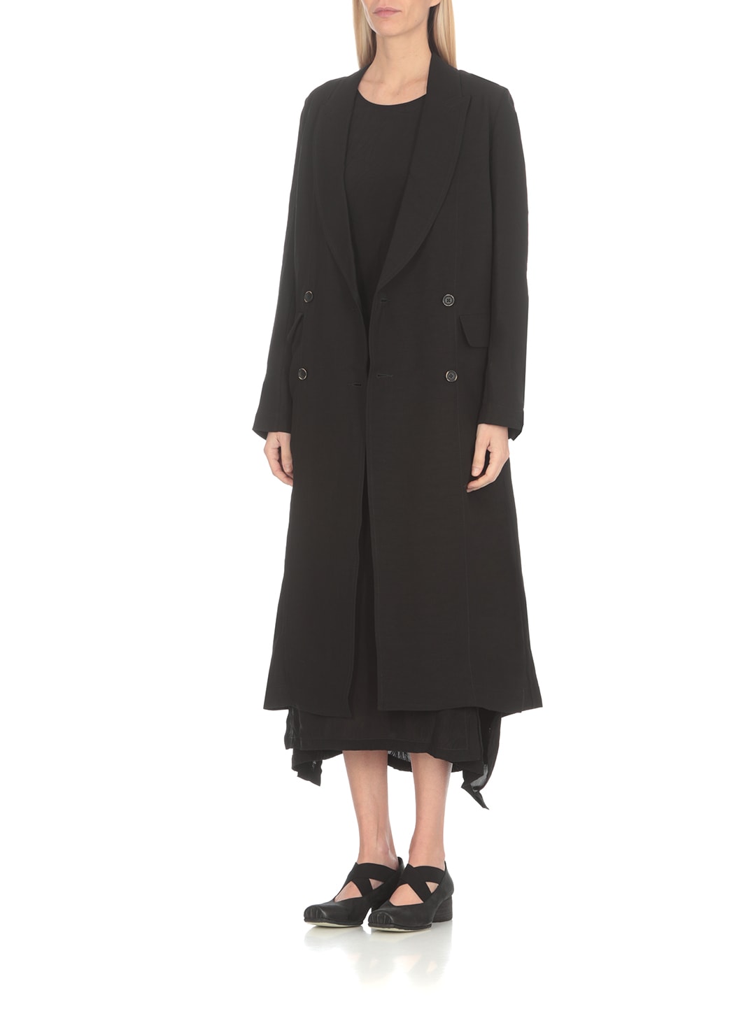 Shop Uma Wang Camelot Coat In Black