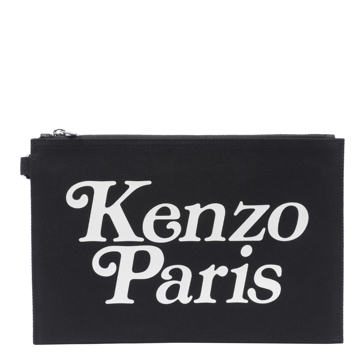 Shop Kenzo Utility Pochette In Noir