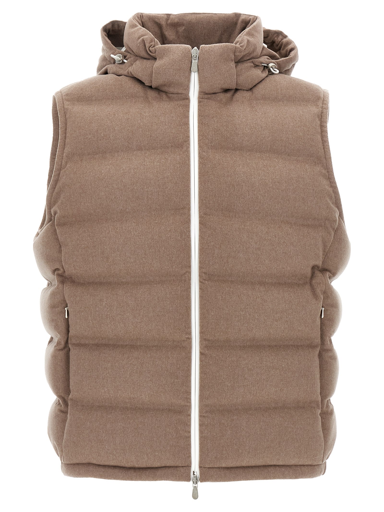 Padded Wool Vest