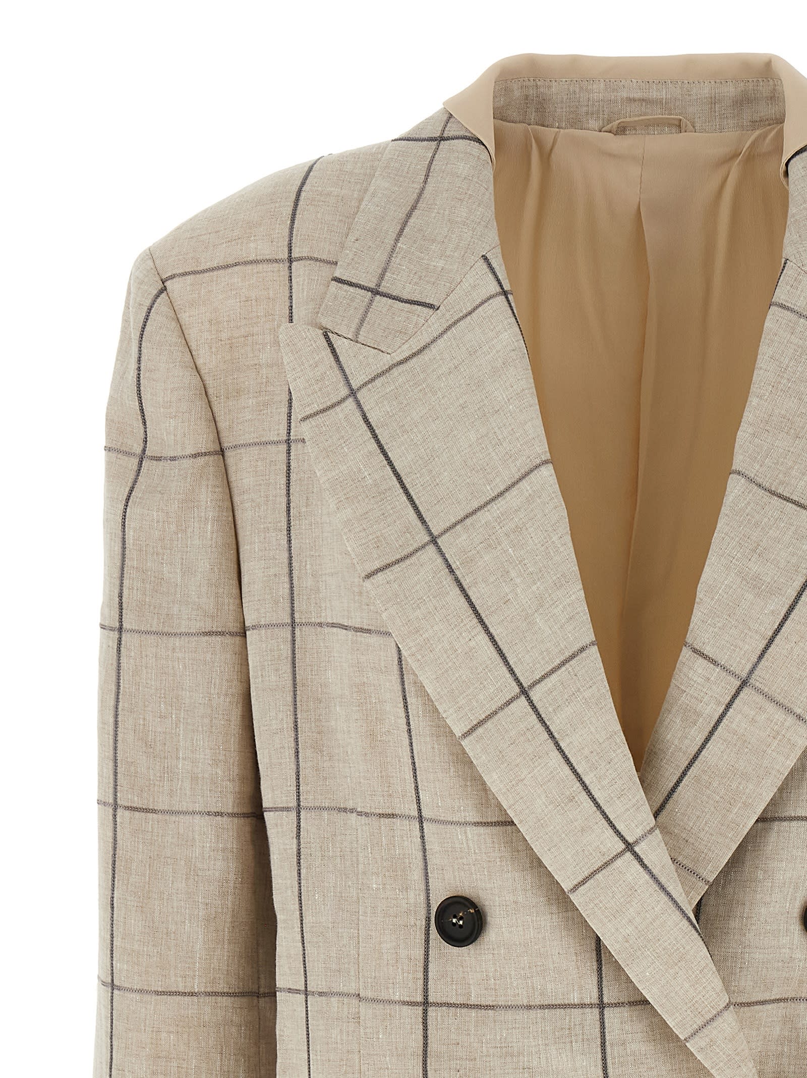 BRUNELLO CUCINELLI EMBROIDERY BLAZER