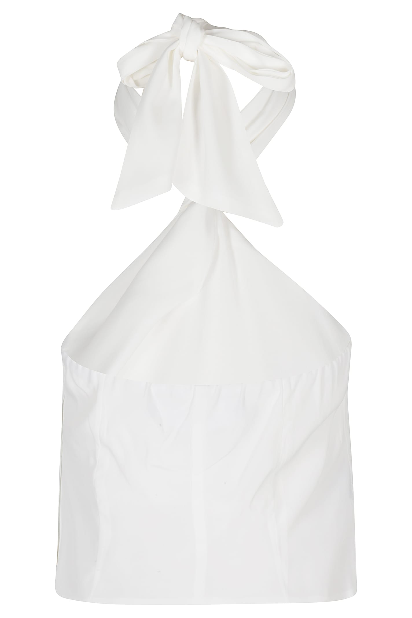 Federica Tosi Top Con Torcion Crepe De Chine